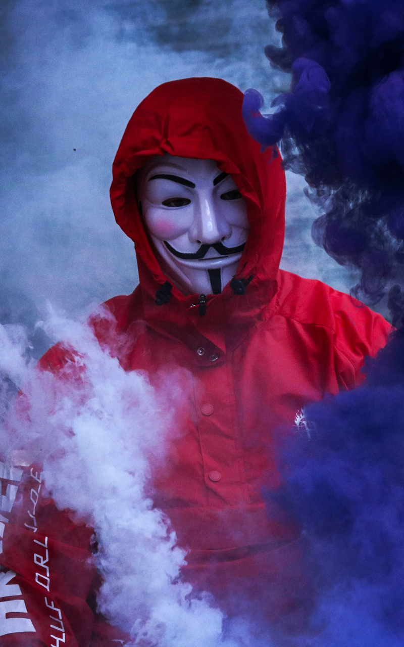Download mobile wallpaper Technology, Anonymous, Guy Fawkes for free.