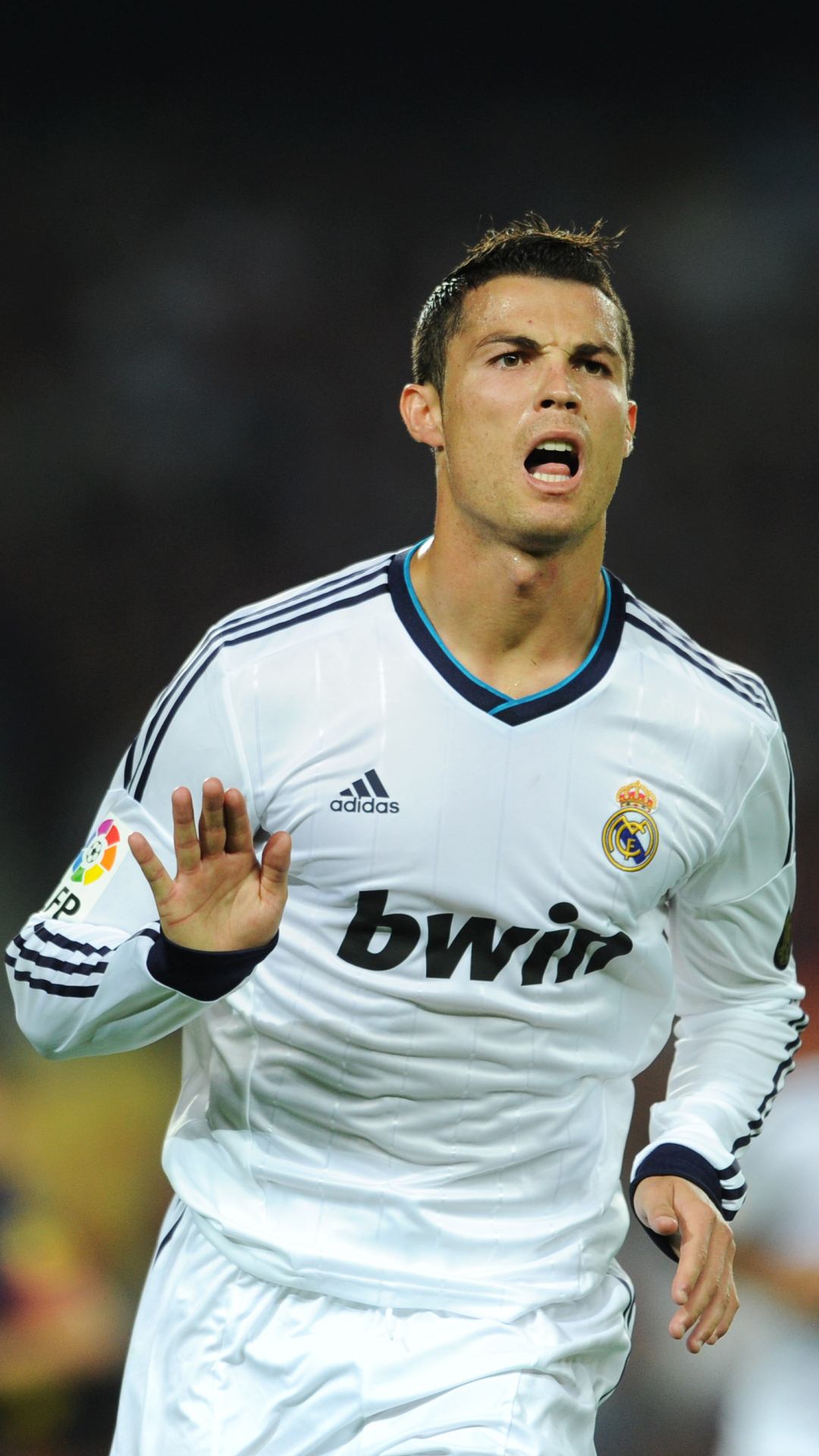 Handy-Wallpaper Sport, Fußball, Cristiano Ronaldo, Real Madrid Cf kostenlos herunterladen.
