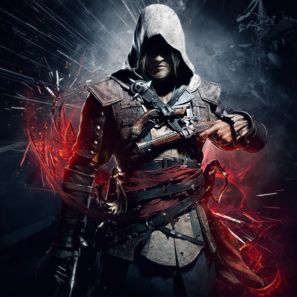 Download mobile wallpaper Assassin's Creed, Video Game, Assassin's Creed Iv: Black Flag for free.