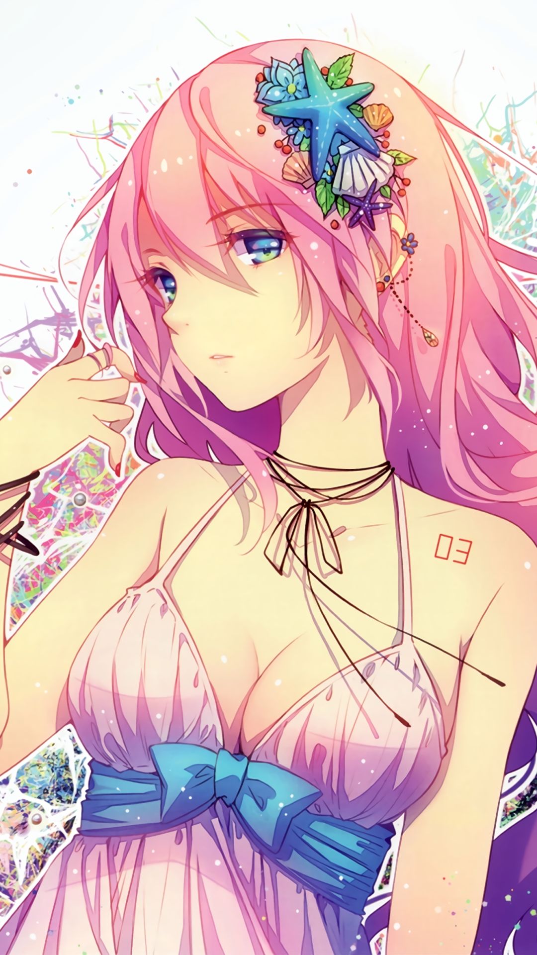 Descarga gratuita de fondo de pantalla para móvil de Vocaloid, Luka Megurine, Animado.