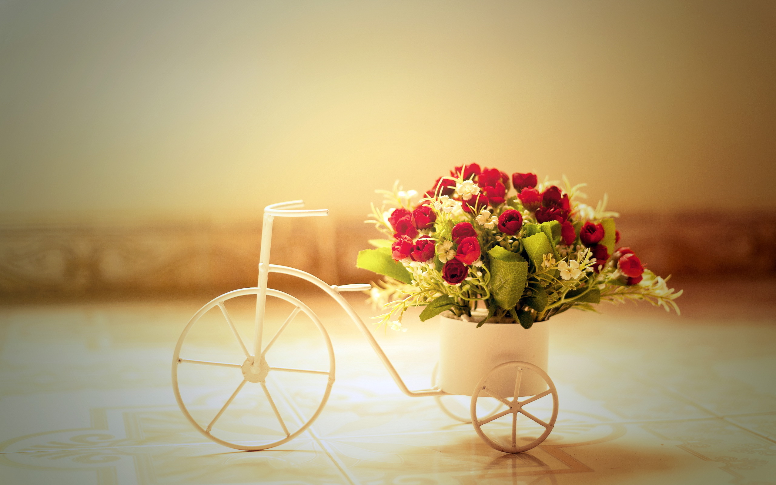 Скачать обои бесплатно Розы, Цветы, Букеты, Растения картинка на рабочий стол ПК