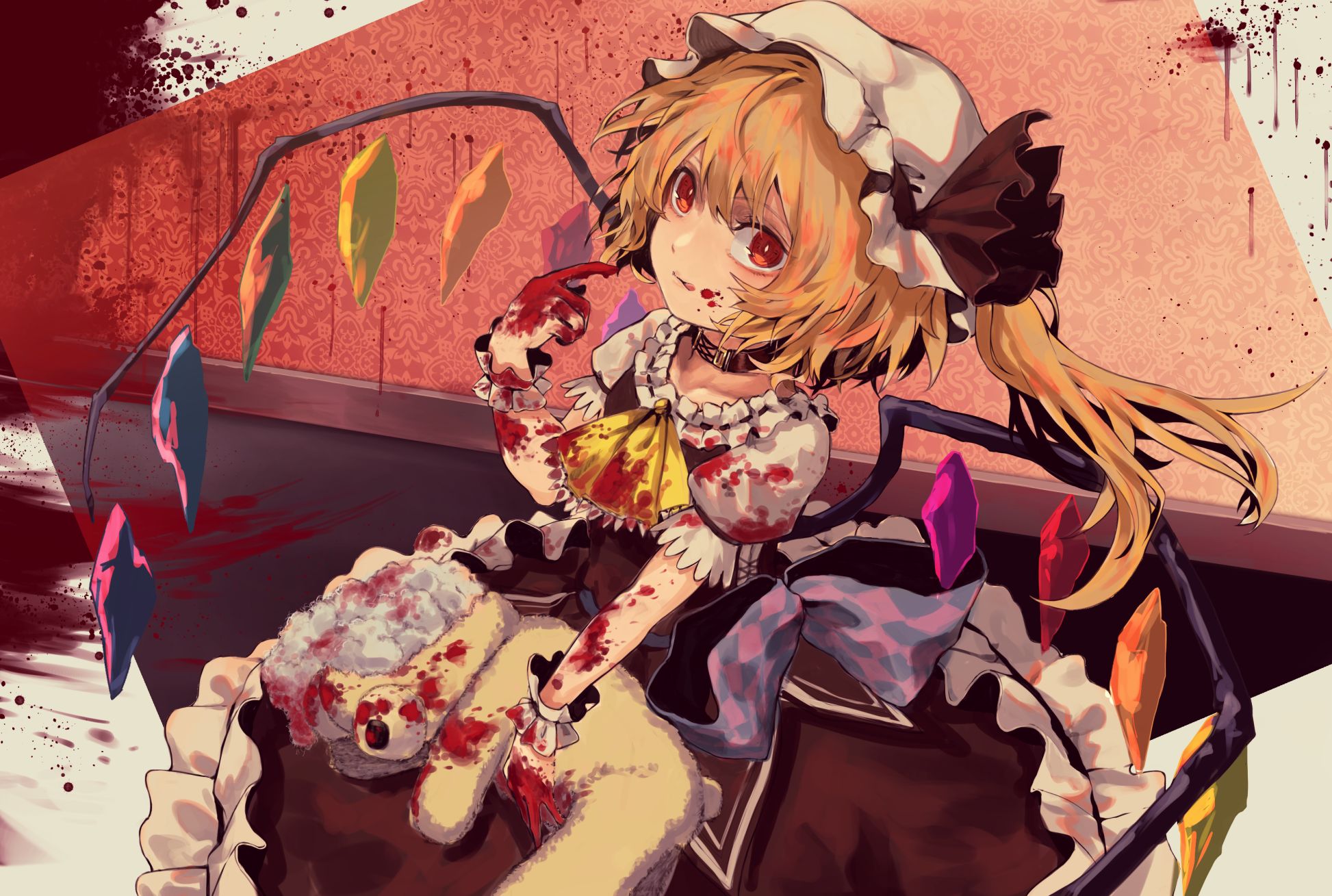 Free download wallpaper Anime, Flandre Scarlet, Touhou on your PC desktop