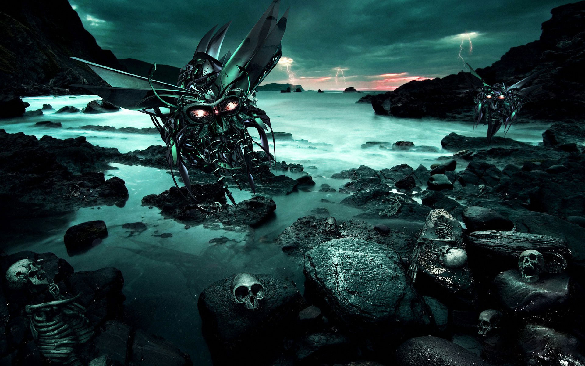 Free download wallpaper Dark, Sci Fi on your PC desktop