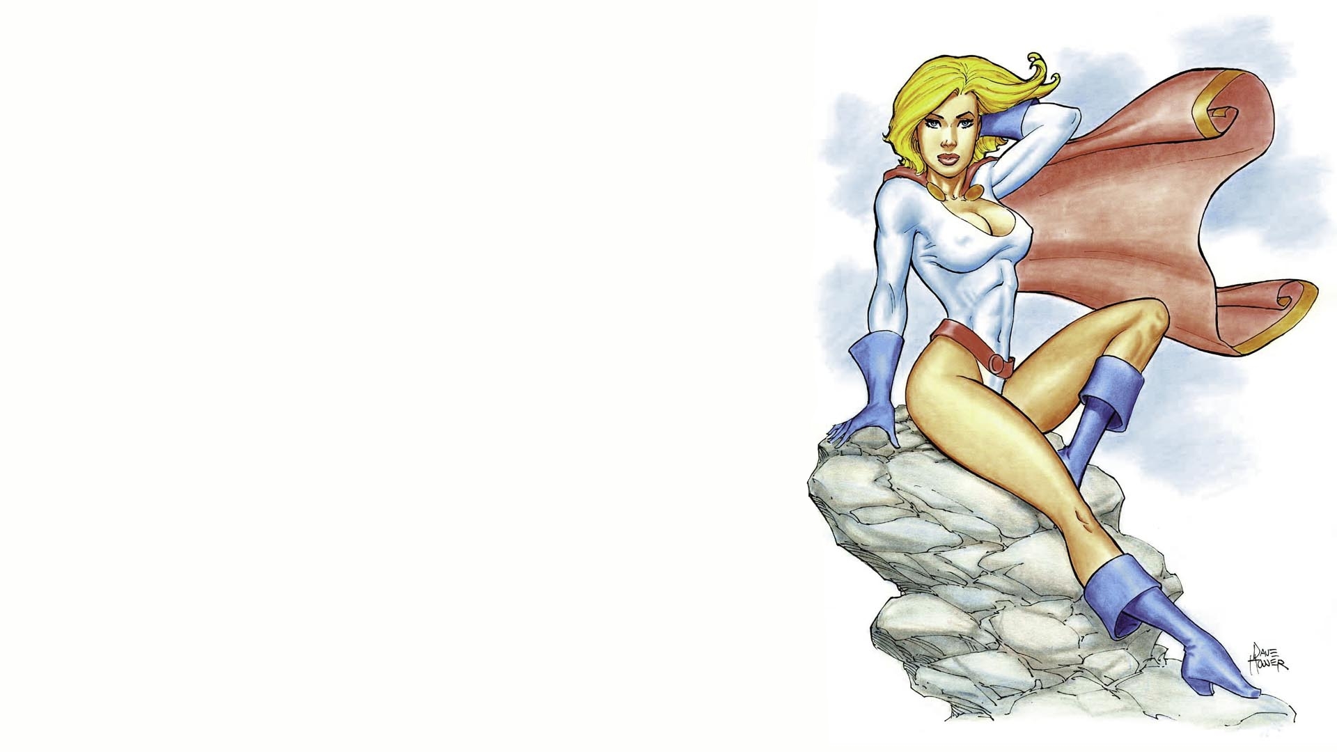 Téléchargez gratuitement l'image Bande Dessinées, Power Girl sur le bureau de votre PC