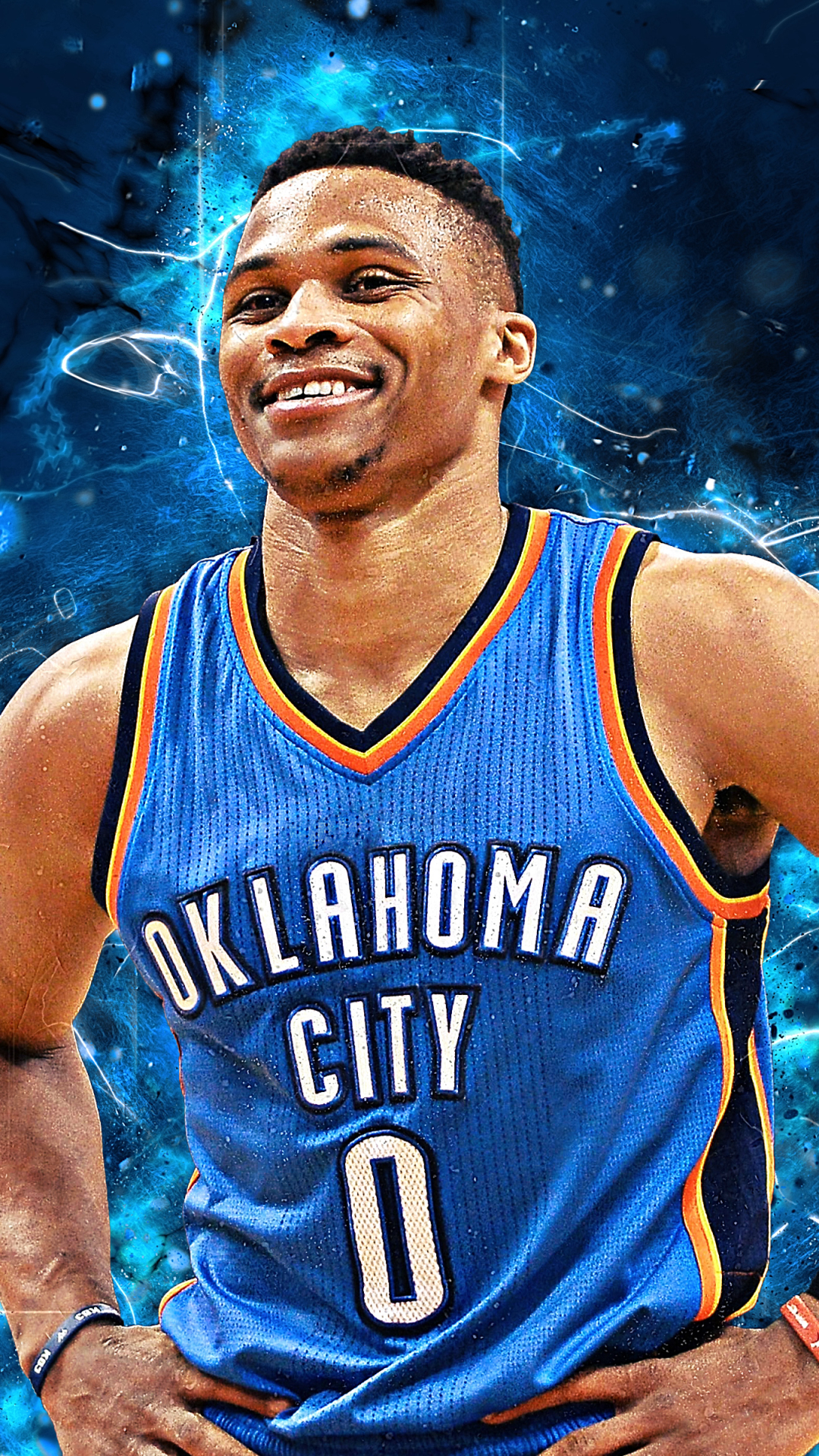 Download mobile wallpaper Sports, Basketball, Nba, Oklahoma City Thunder, Russell Westbrook for free.