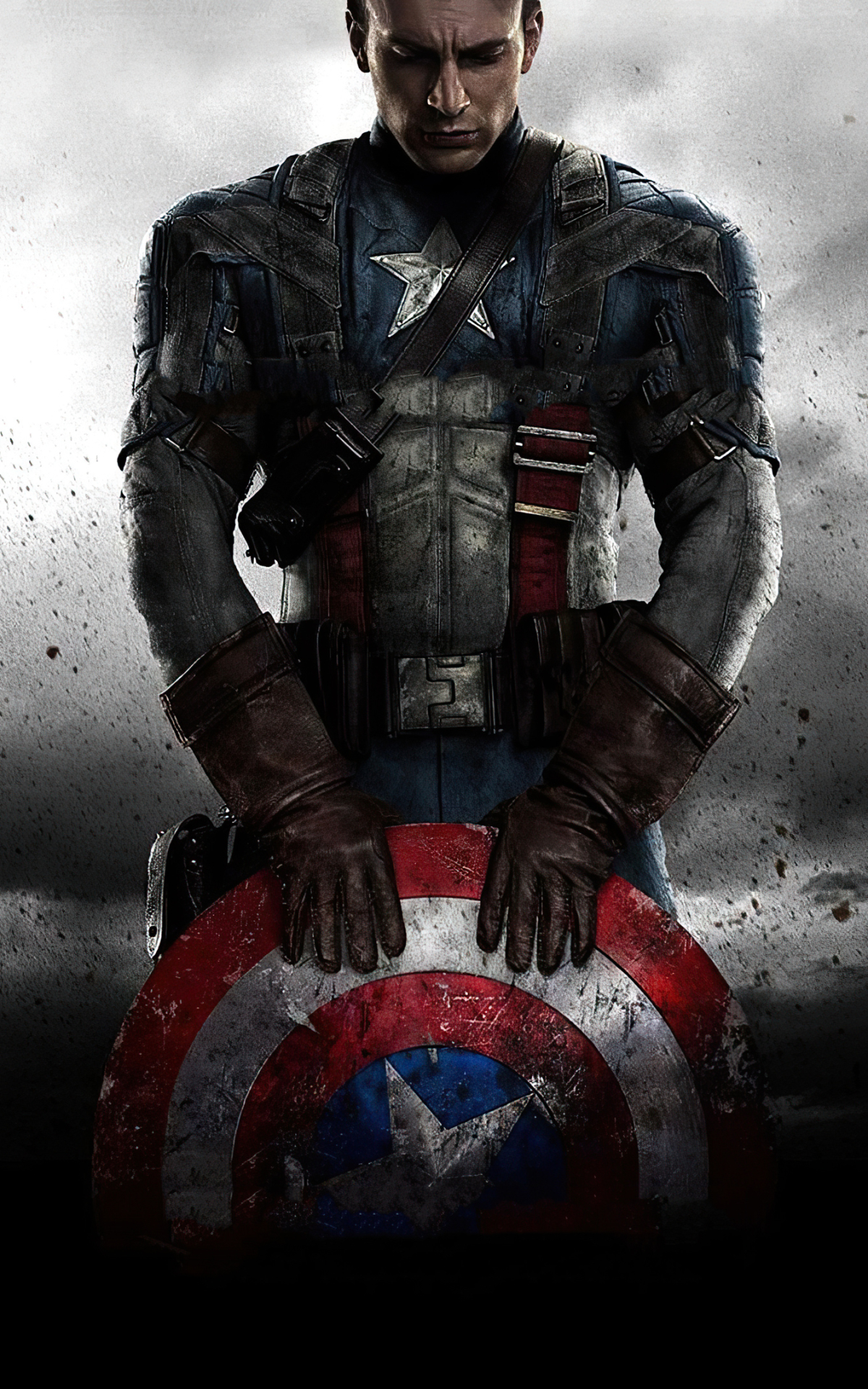 Handy-Wallpaper Captain America, Chris Evans, Filme, Kapitän Amerika, Captain America: The First Avenger, Steve Rogers kostenlos herunterladen.