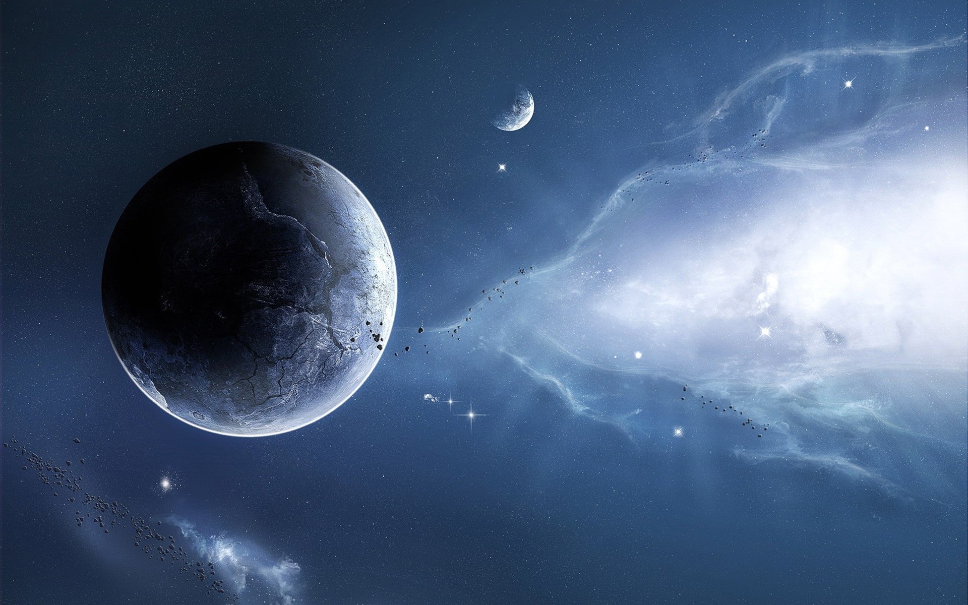 Free download wallpaper Planet, Sci Fi on your PC desktop