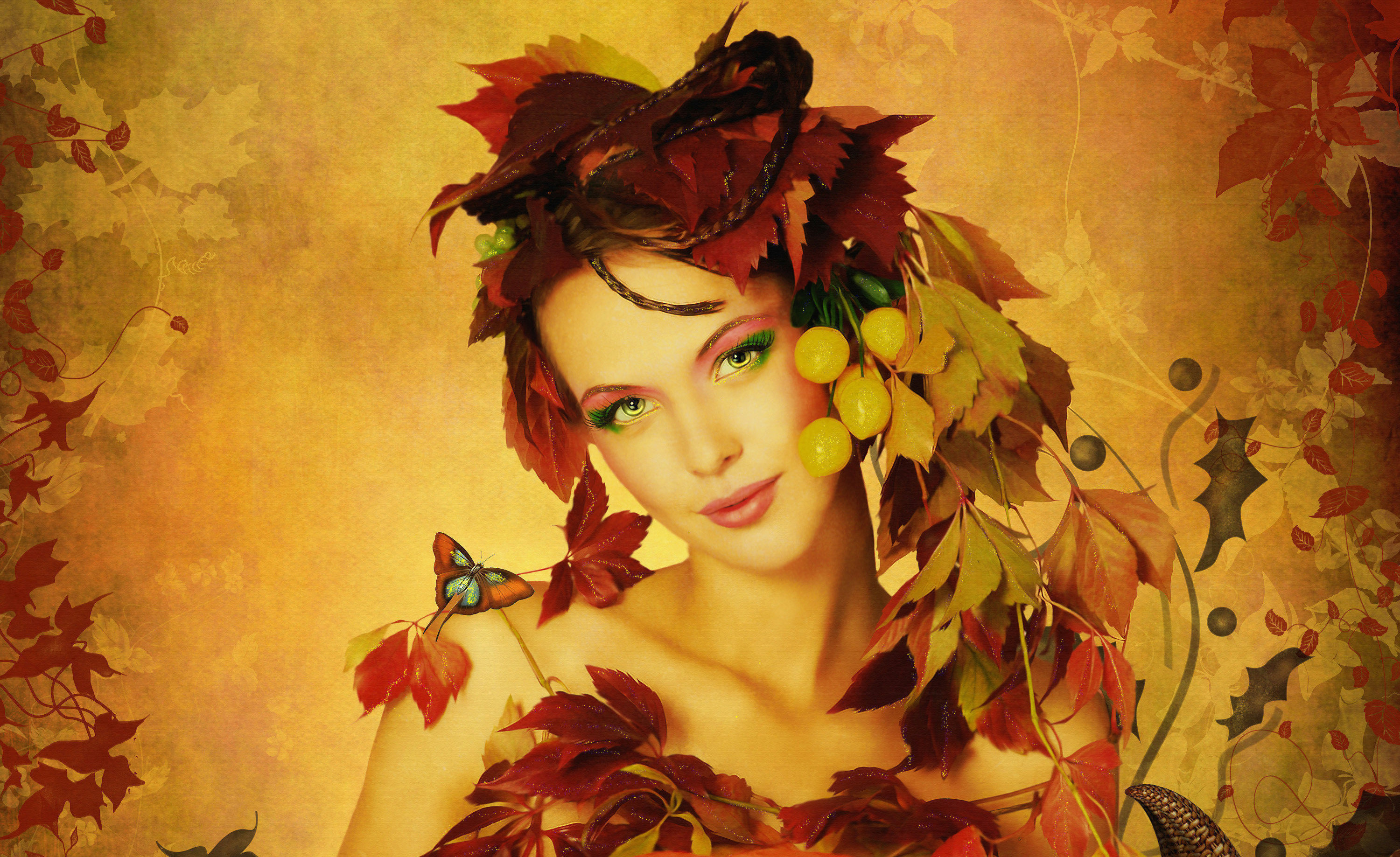 Laden Sie das Herbst, Fotografie, Manipulation-Bild kostenlos auf Ihren PC-Desktop herunter