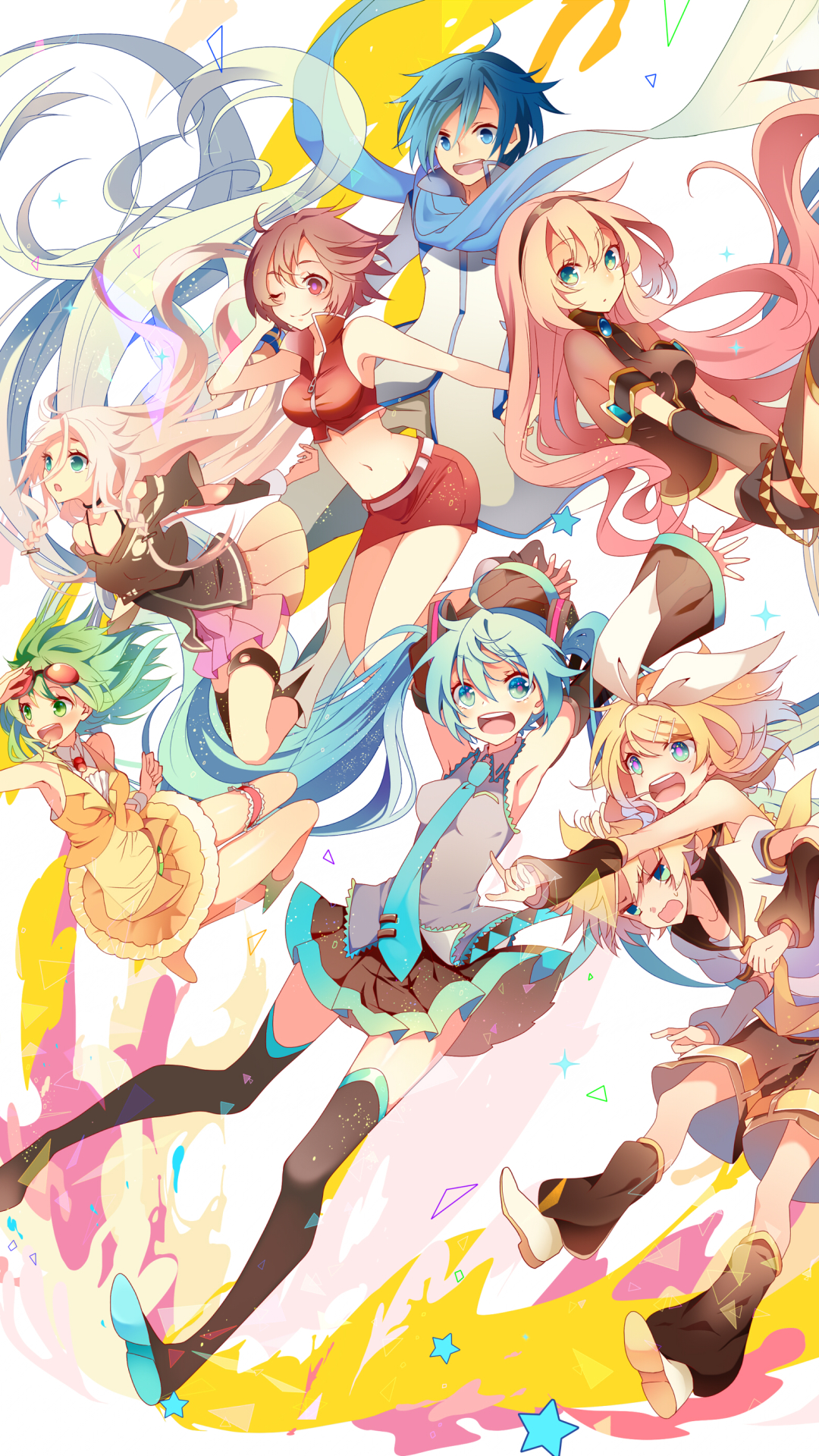 Téléchargez des papiers peints mobile Vocaloïde, Animé, Hatsune Miku, Luka Megurine, Rin Kagamine, Gumi (Vocaloïde), Kaito (Vocaloid), Len Kagamine, Meiko (Vocaloid), Ia (Vocaloid) gratuitement.