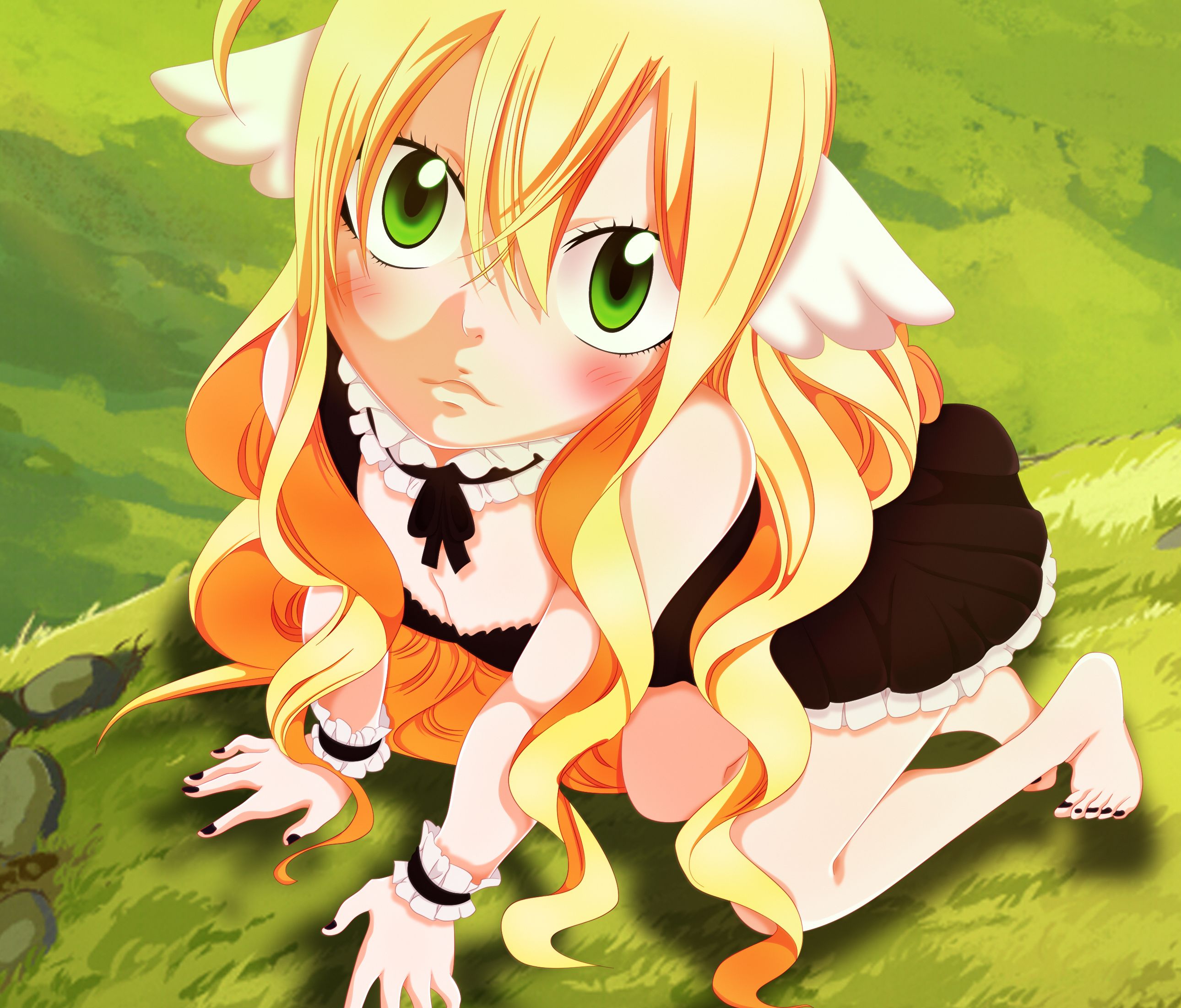 Laden Sie das Animes, Fairy Tail, Mavis Zinnoberrot-Bild kostenlos auf Ihren PC-Desktop herunter