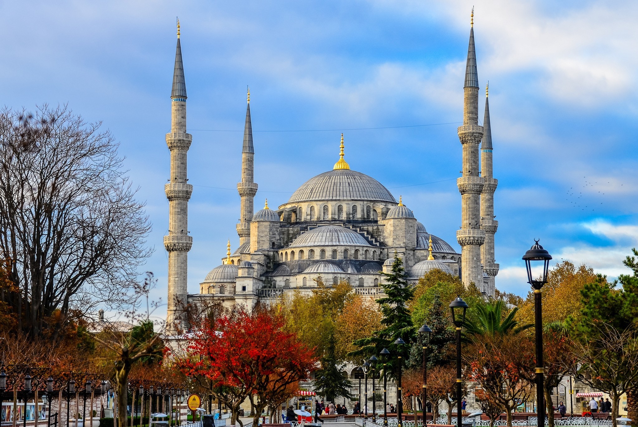 343944壁紙のダウンロード宗教的, スルタン アフメト モスク, イスタンブール, モスク, 七面鳥-スクリーンセーバーと写真を無料で