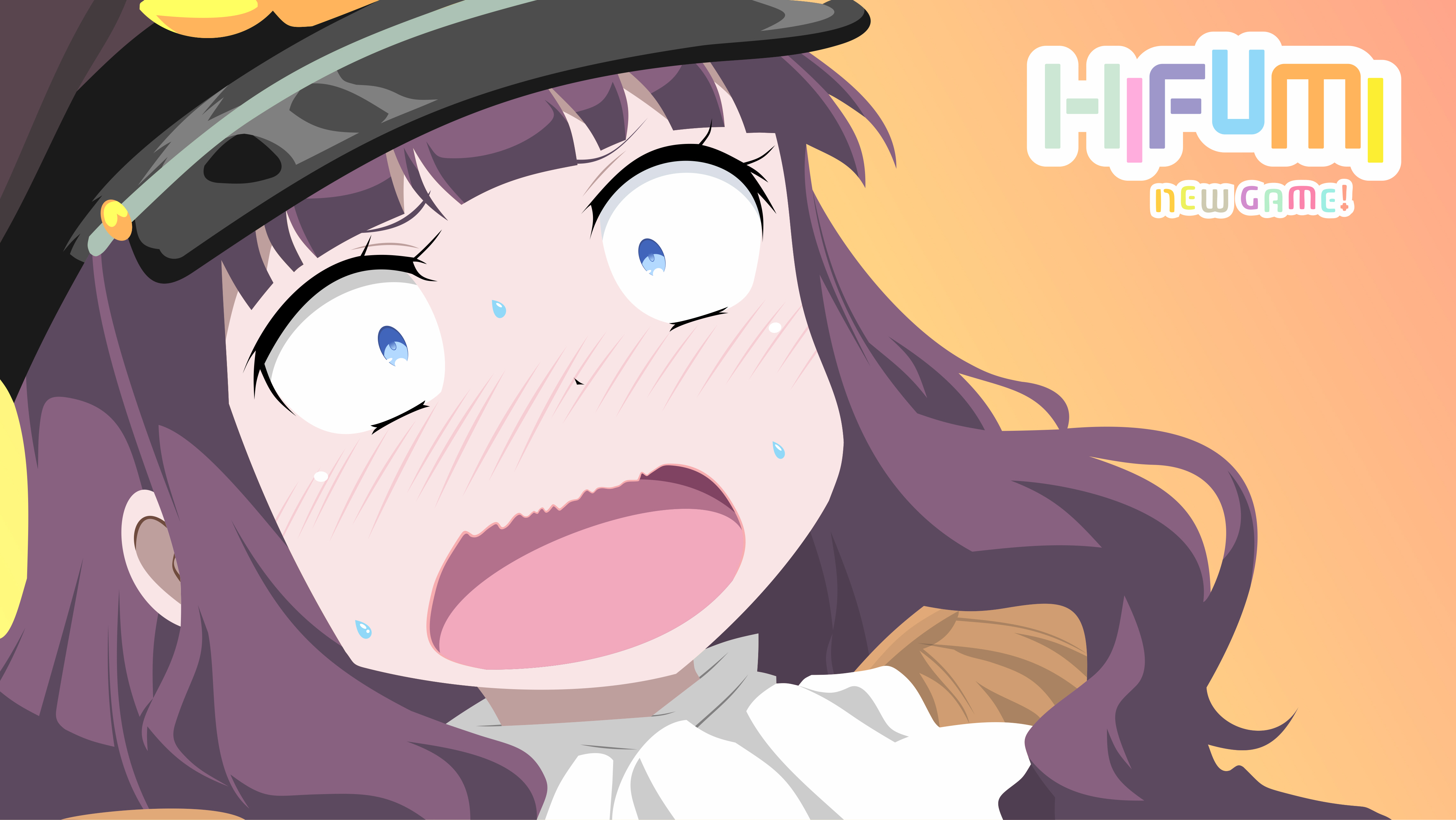 Laden Sie das Animes, New Game!, Hifumi Takimoto-Bild kostenlos auf Ihren PC-Desktop herunter