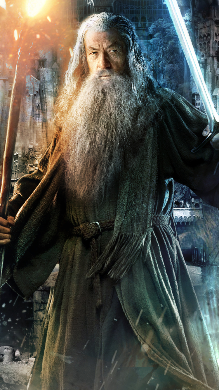 Descarga gratuita de fondo de pantalla para móvil de El Señor De Los Anillos, Películas, Gandalf.