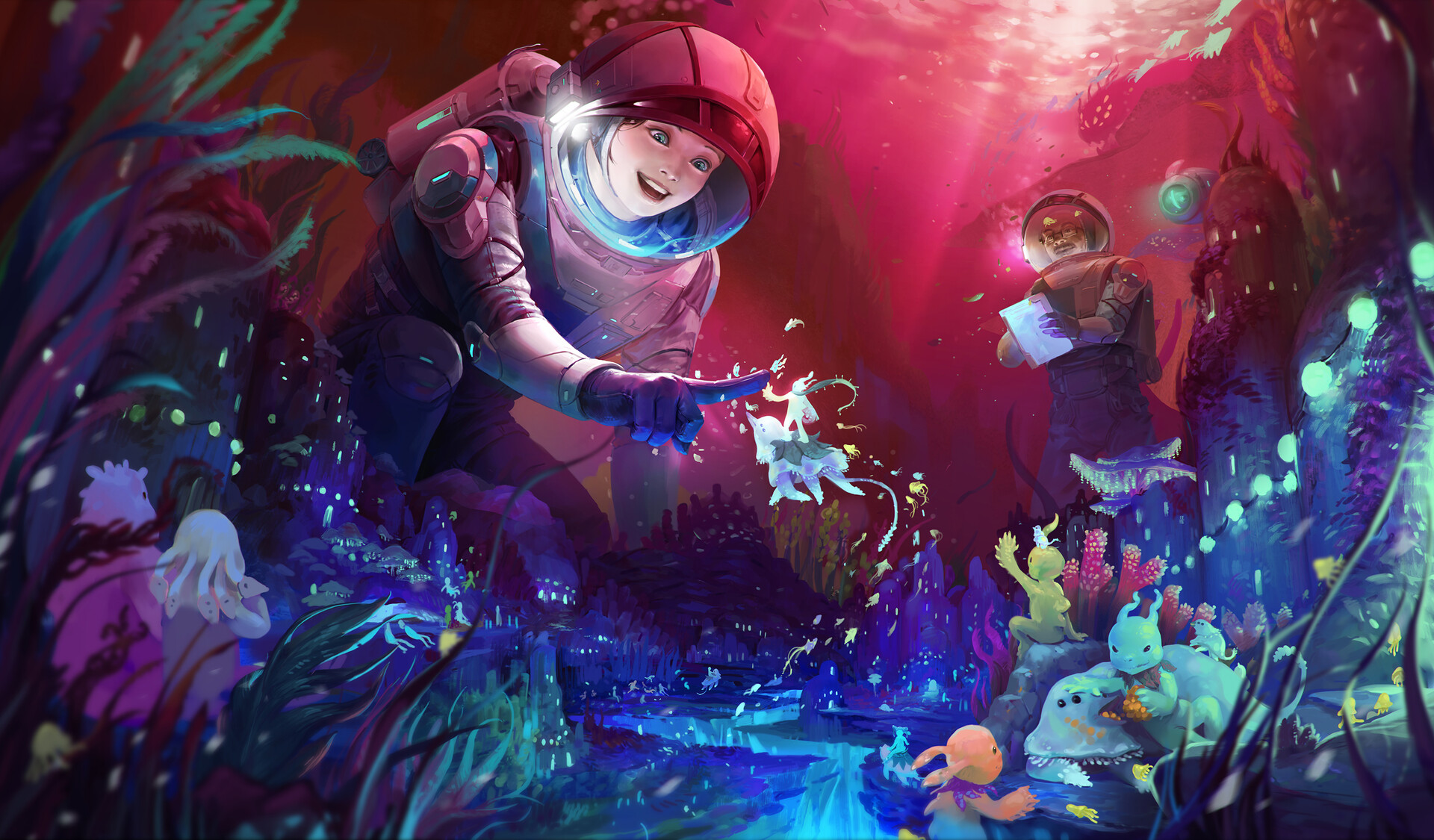 Download mobile wallpaper Fantasy, Underwater for free.