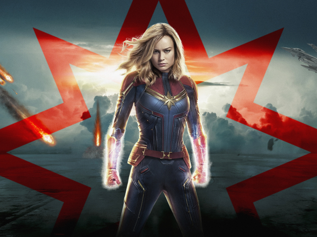 Descarga gratuita de fondo de pantalla para móvil de Películas, Capitana Marvel, Brie Larson.