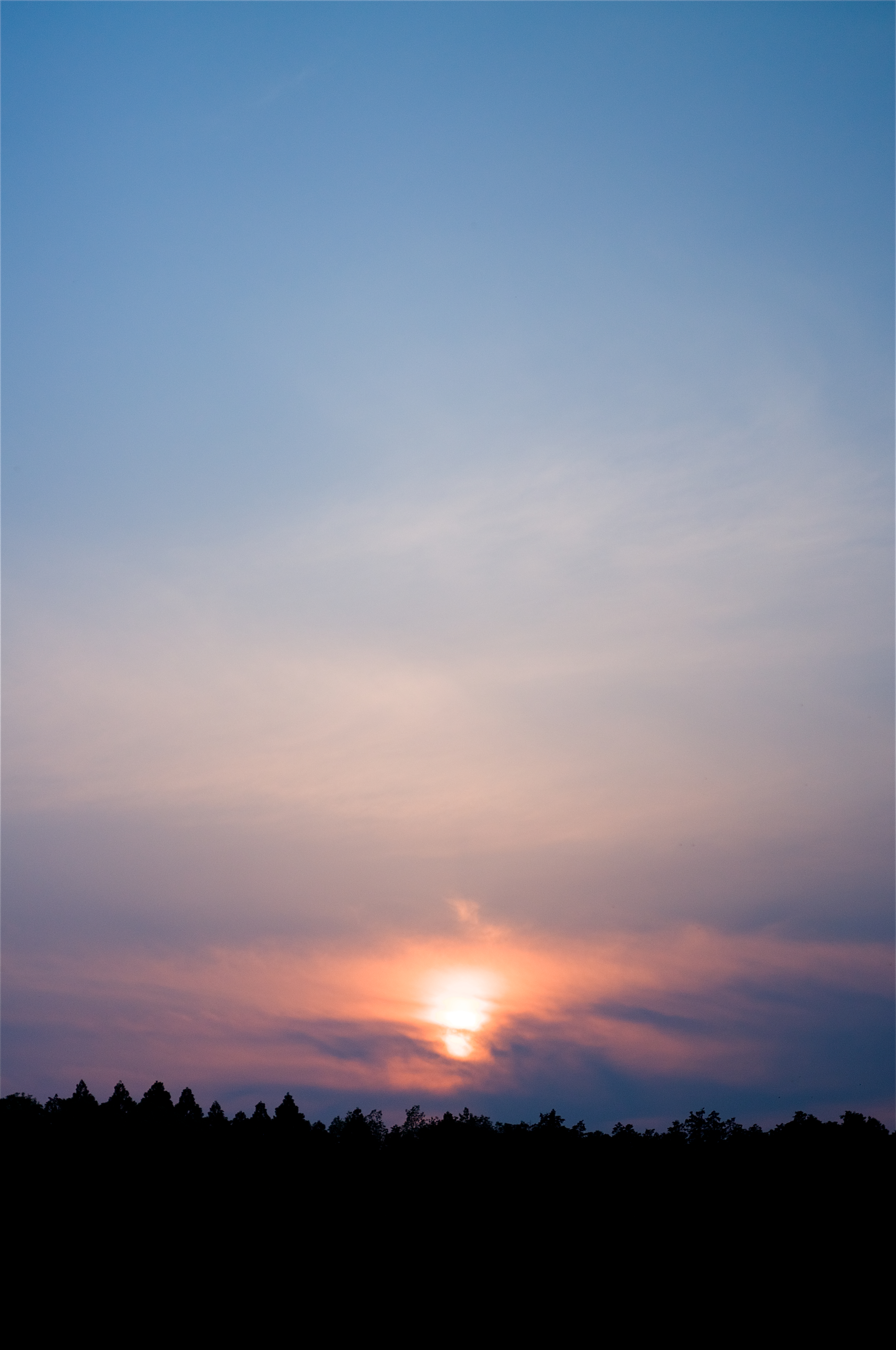 Download mobile wallpaper Sky, Dusk, Clouds, Nature, Twilight, Horizon, Sunset for free.