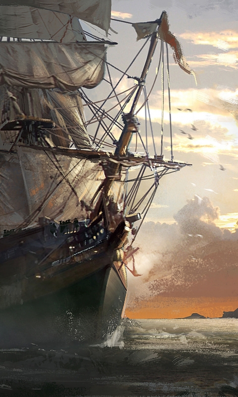 Téléchargez des papiers peints mobile Assassin's Creed, Jeux Vidéo, Assassin's Creed Iv: Black Flag gratuitement.