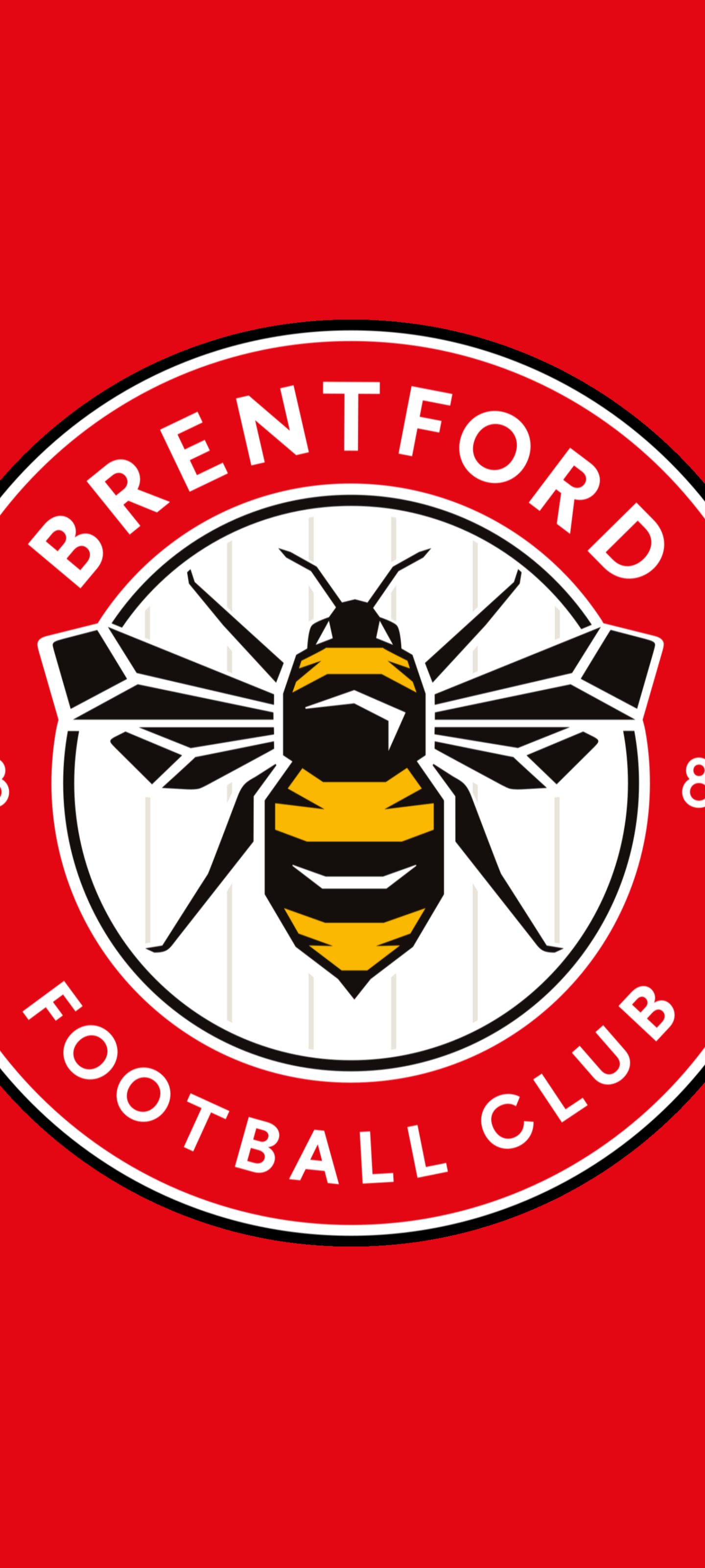 Free download wallpaper Sports, Logo, Emblem, Soccer, Brentford F C on your PC desktop