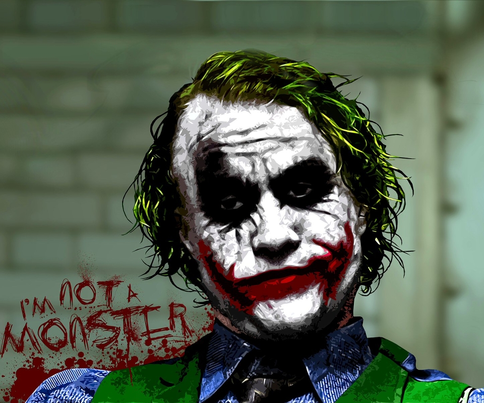 Handy-Wallpaper Batman, Joker, Filme, The Dark Knight kostenlos herunterladen.