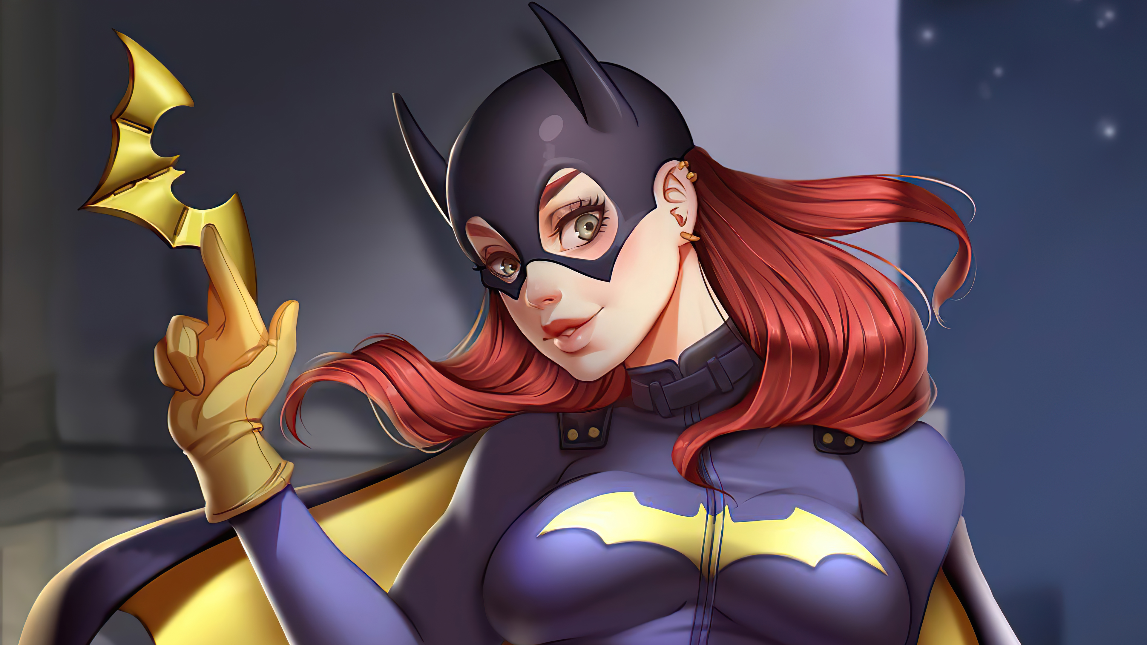 Laden Sie das Comics, The Batman, Rote Haare, Dc Comics, Batgirl-Bild kostenlos auf Ihren PC-Desktop herunter