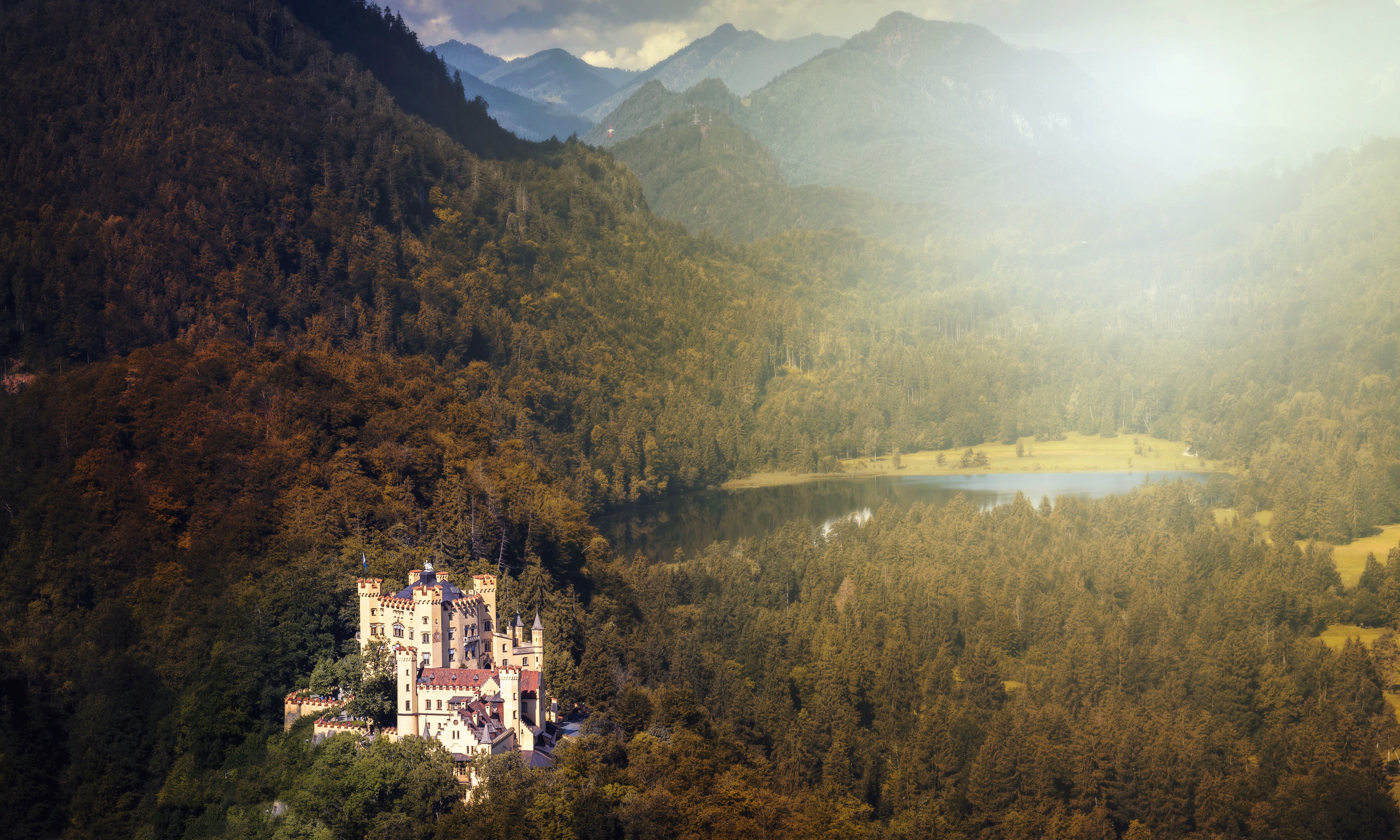 492446 завантажити шпалери створено людиною, замок хоеншвангау, баварія, замок, німеччина, замки - заставки і картинки безкоштовно