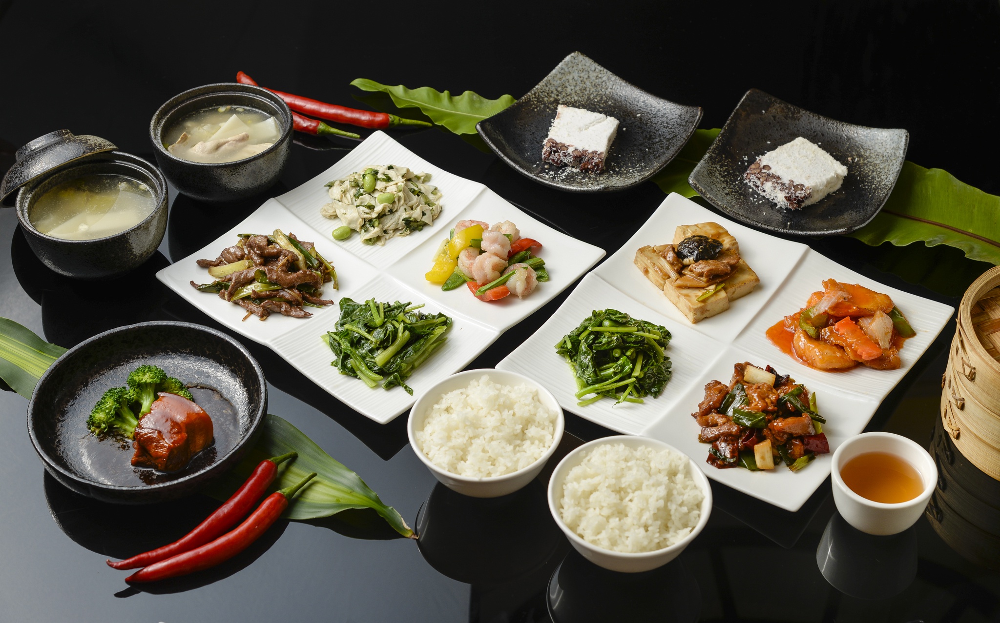 780333画像をダウンロード食べ物, アジア人, お食事, 反射, 米, シーフード, 野菜-壁紙とスクリーンセーバーを無料で
