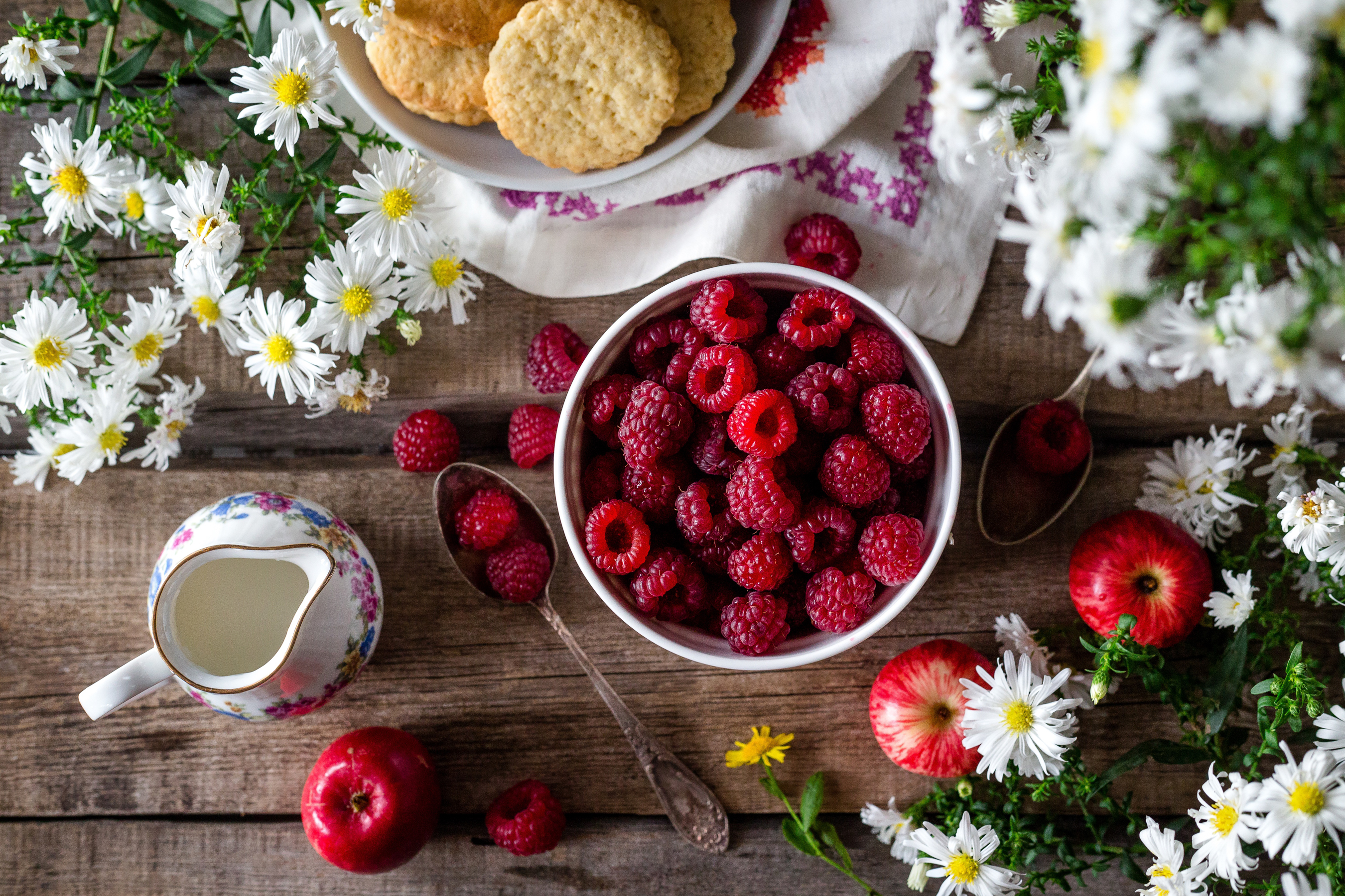 Download mobile wallpaper Fruits, Food, Raspberry, Still Life, Berry, Fruit for free.