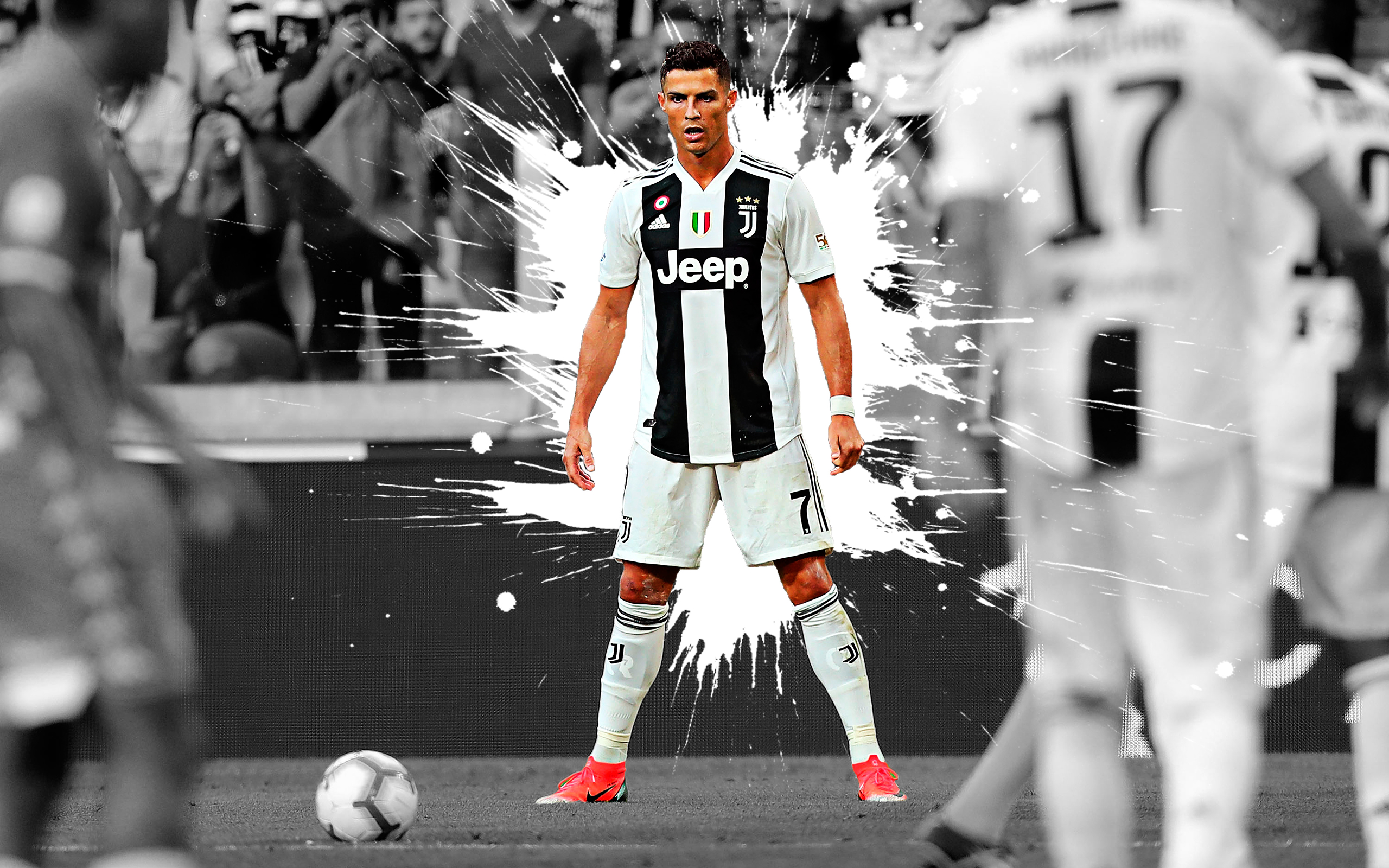 Download mobile wallpaper Sports, Cristiano Ronaldo, Soccer, Juventus F C for free.