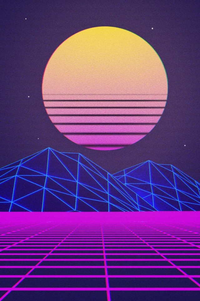 Download mobile wallpaper Artistic, Vaporwave for free.