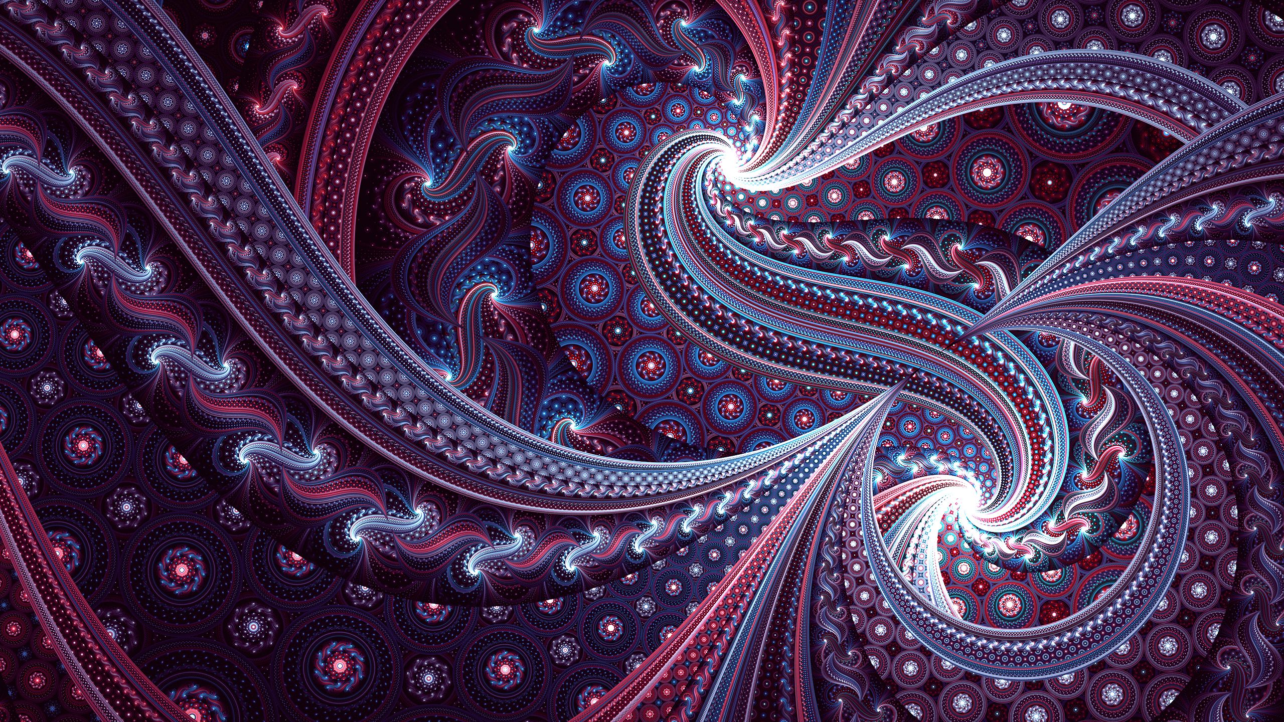 Free download wallpaper Abstract, Fractal, Purple on your PC desktop