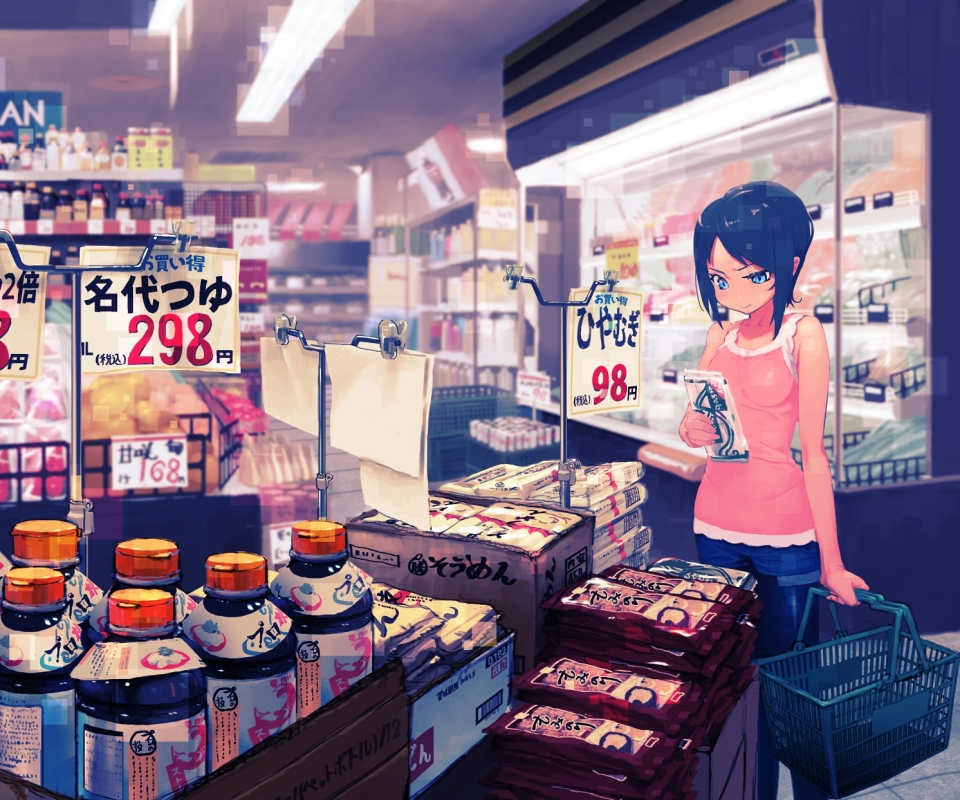 Free download wallpaper Anime, Shop on your PC desktop