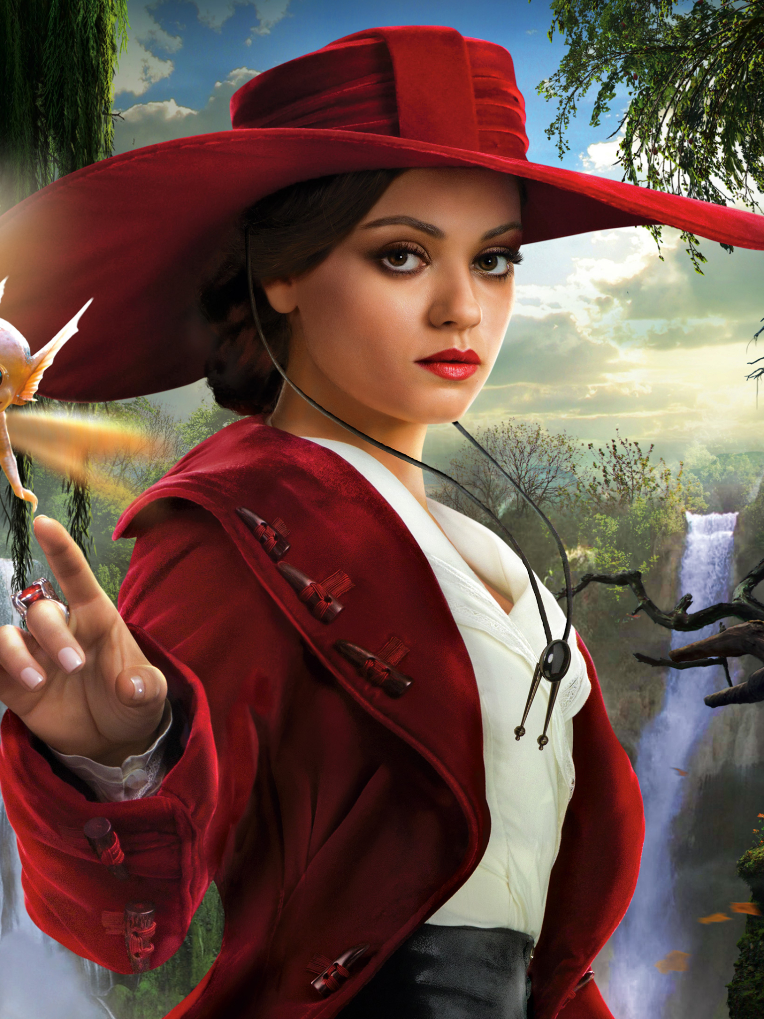 Handy-Wallpaper Mila Kunis, Filme, Die Fantastische Welt Von Oz kostenlos herunterladen.