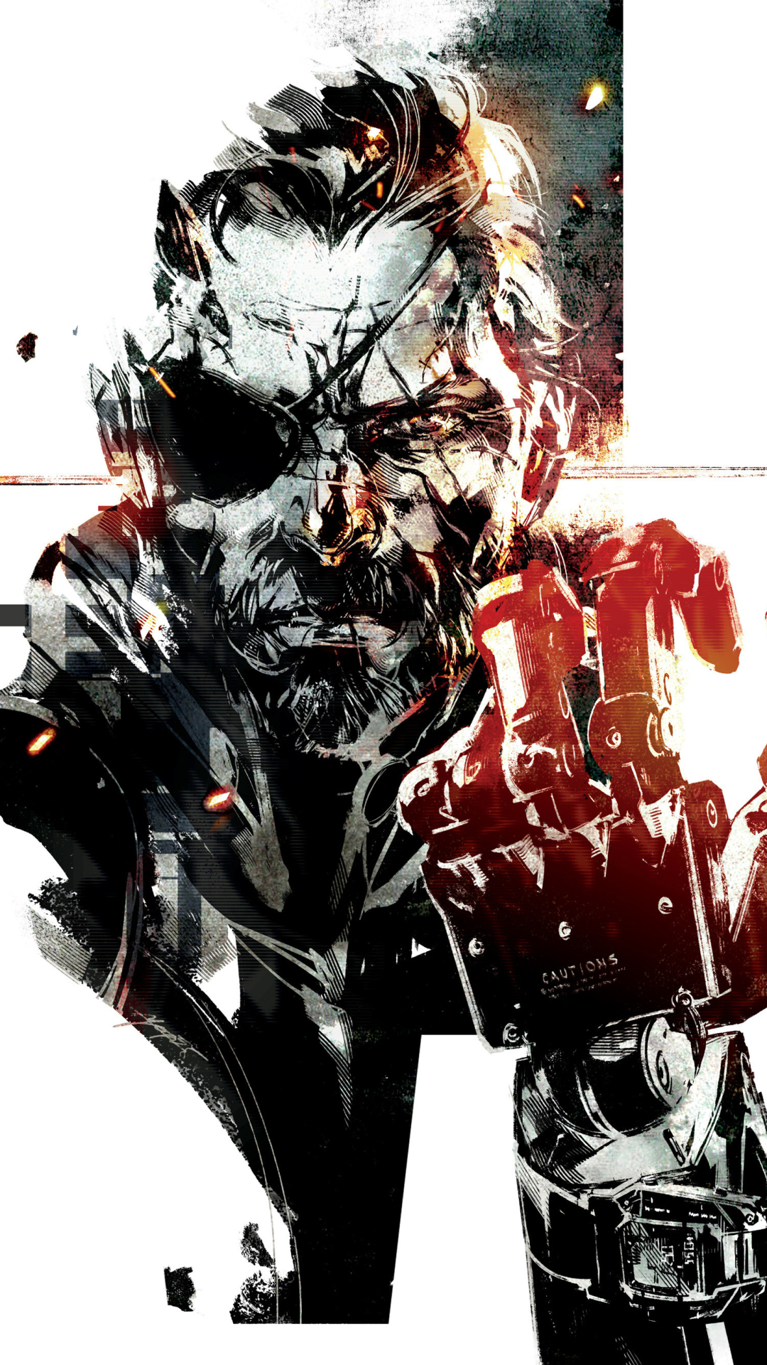 Baixar papel de parede para celular de Videogame, Metal Gear Solid, Metal Gear Sólido, Metal Gear Solid V: The Phantom Pain, Serpente Venenosa gratuito.
