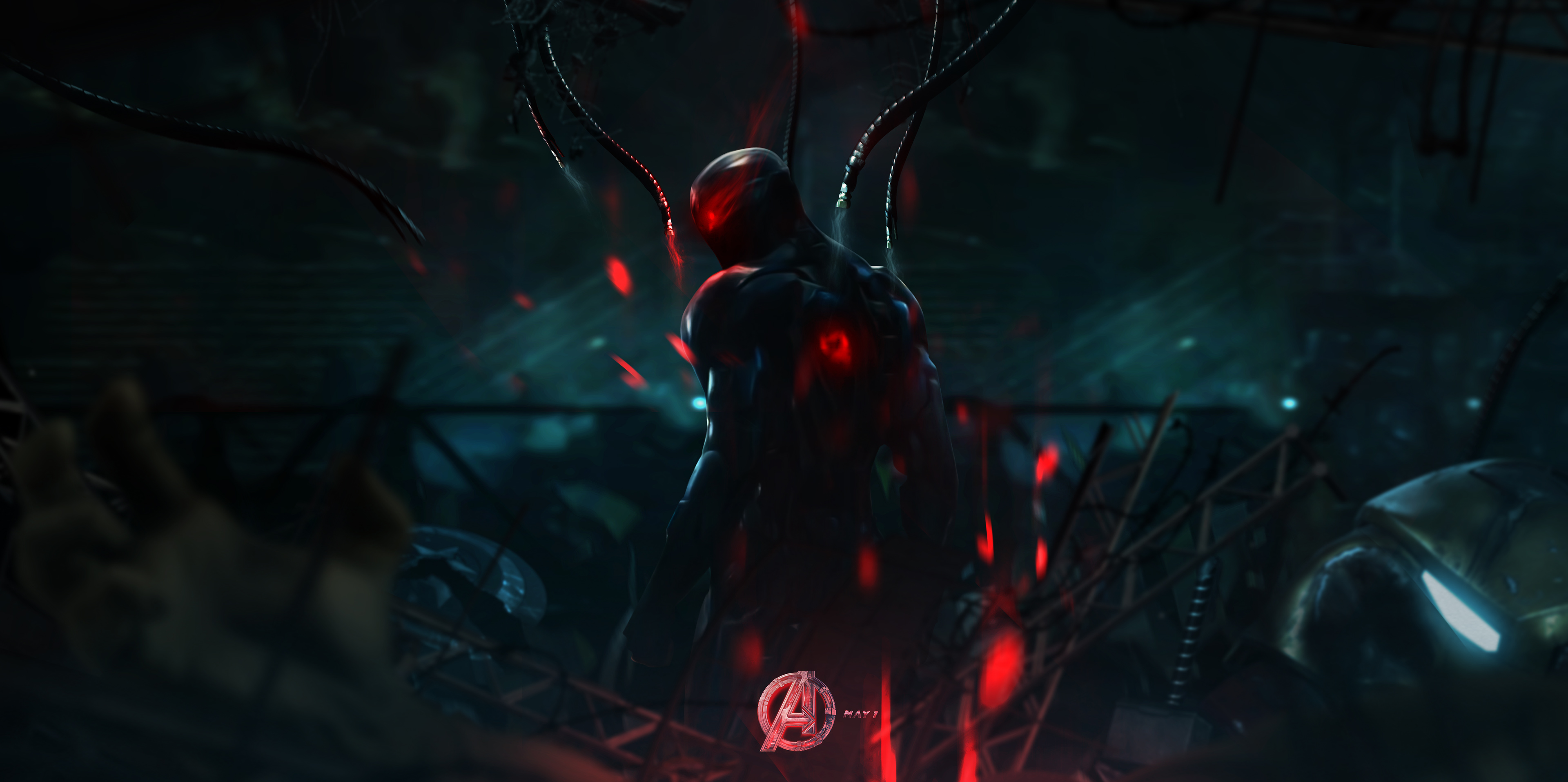 Download mobile wallpaper Movie, The Avengers, Avengers: Age Of Ultron, Ultron for free.