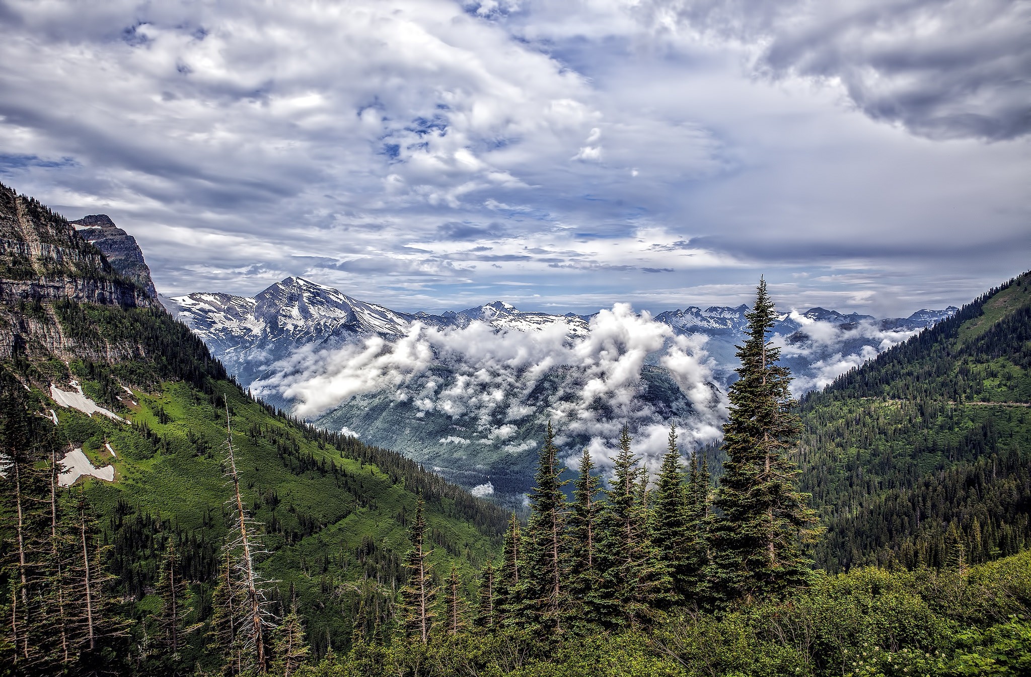 Download mobile wallpaper Mountains, Fog, Mountain, Earth, Cloud for free.