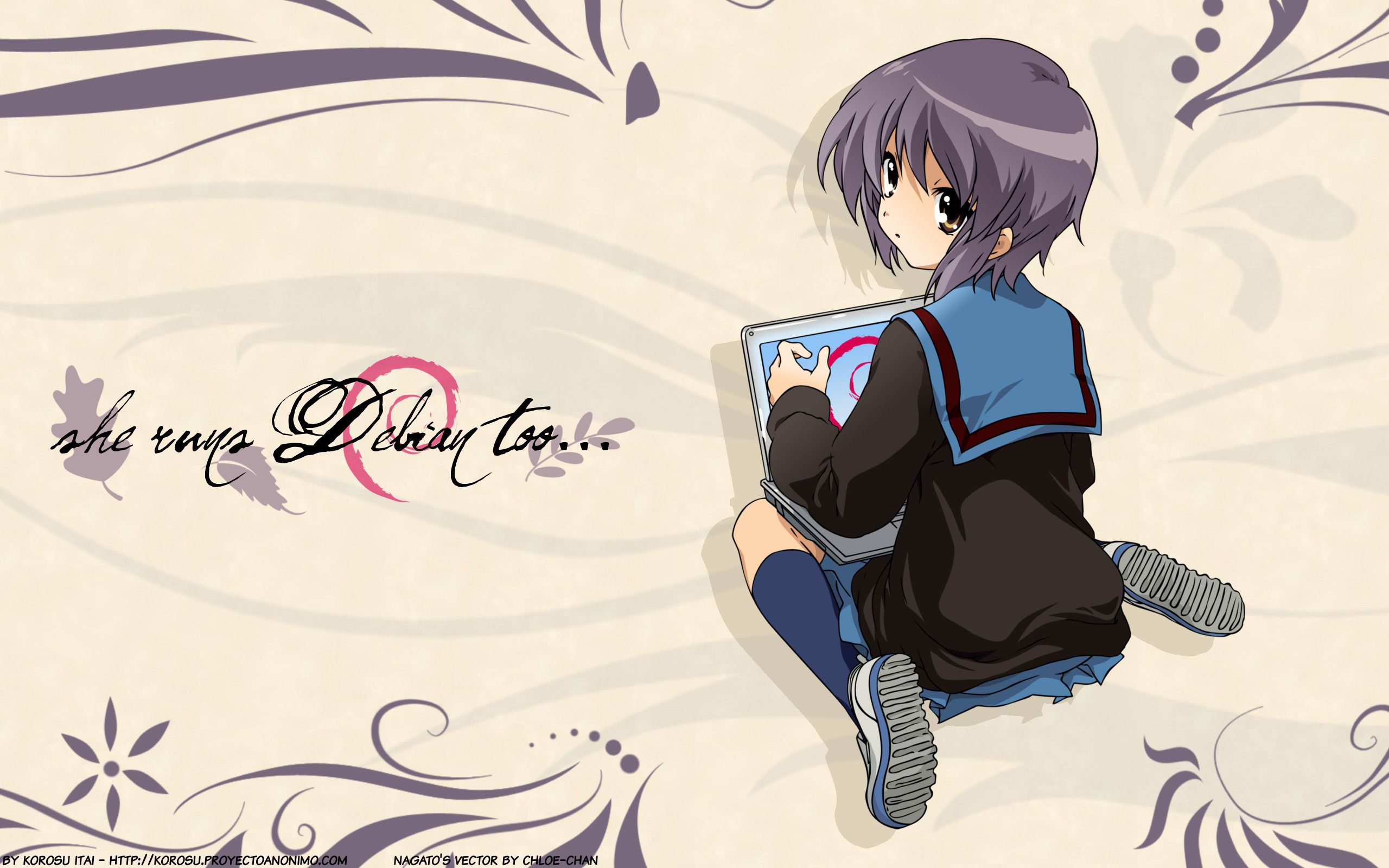 Free download wallpaper Anime, The Melancholy Of Haruhi Suzumiya, Yuki Nagato on your PC desktop