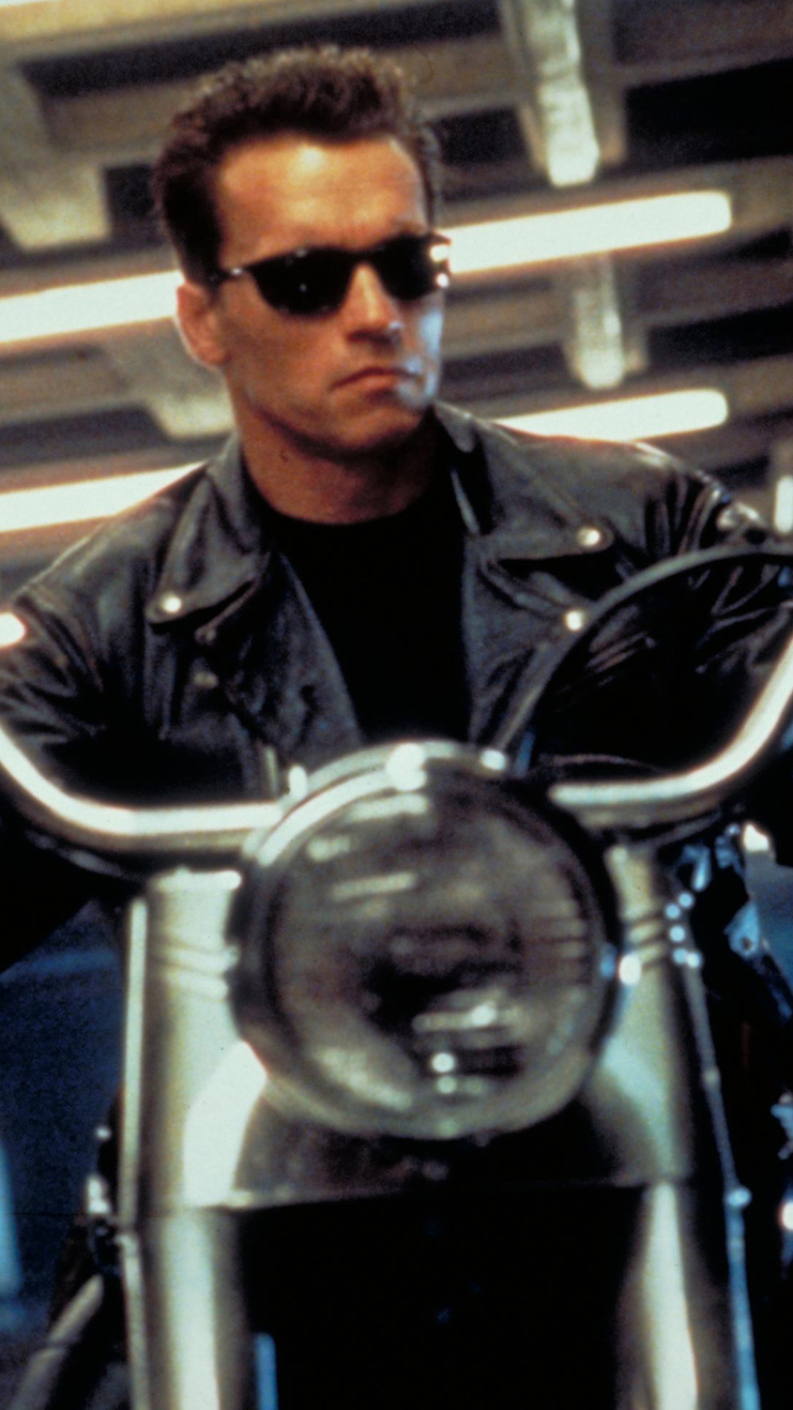 Download mobile wallpaper Arnold Schwarzenegger, Terminator, Movie, The Terminator, Terminator 2: Judgment Day for free.
