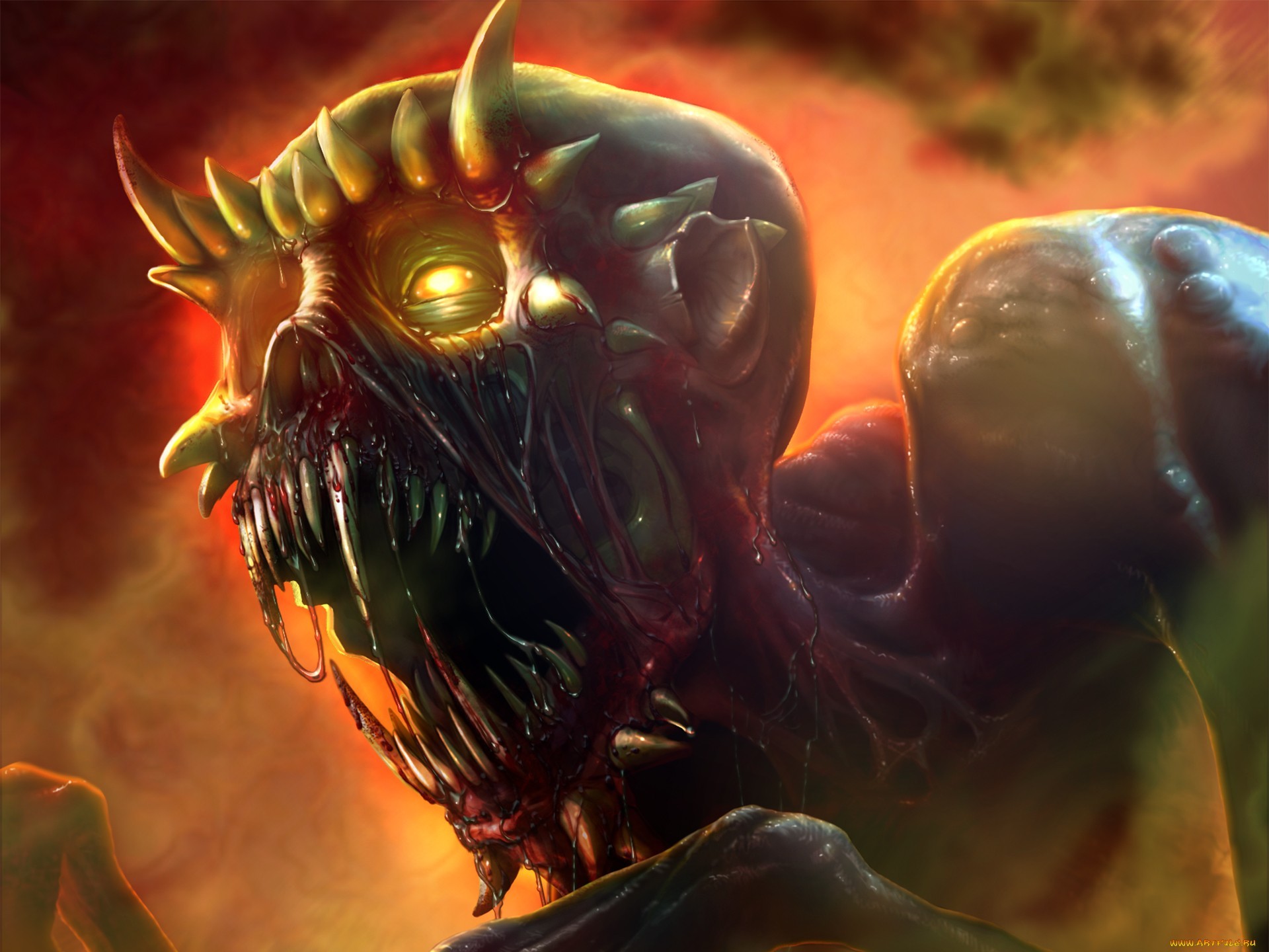 Free download wallpaper Dark, Demon on your PC desktop