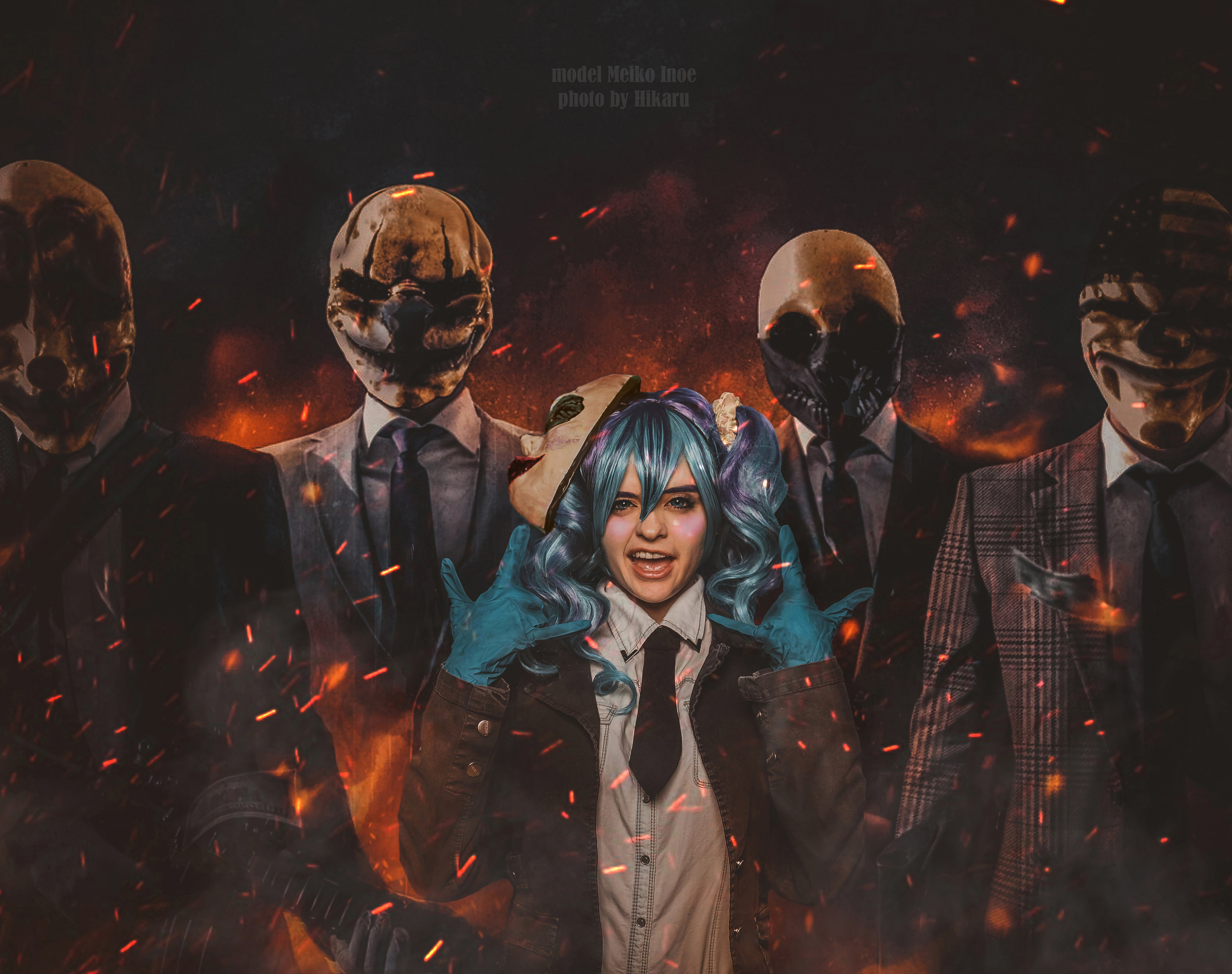 women, cosplay, payday 2