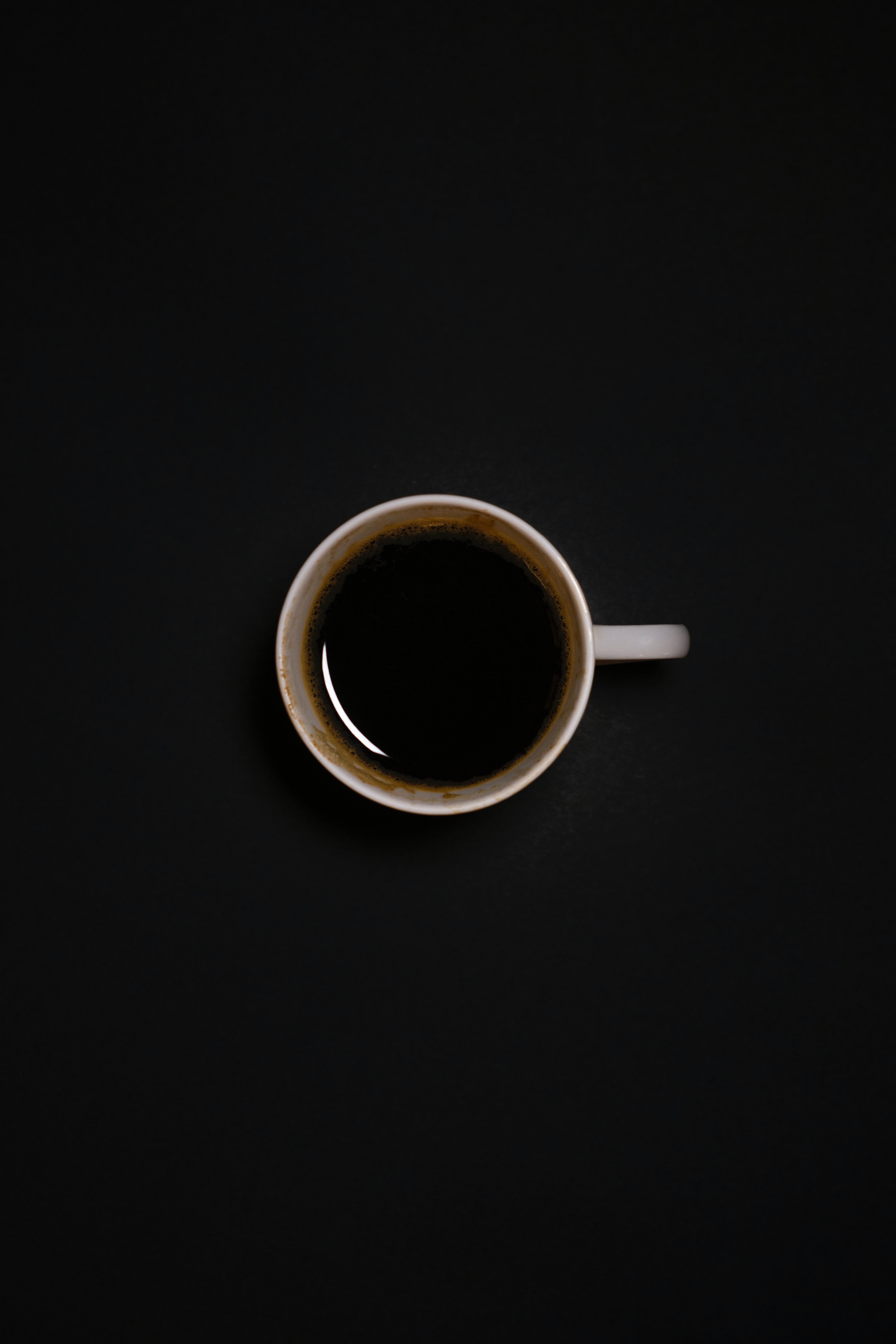 coffee, black, dark, cup HD wallpaper