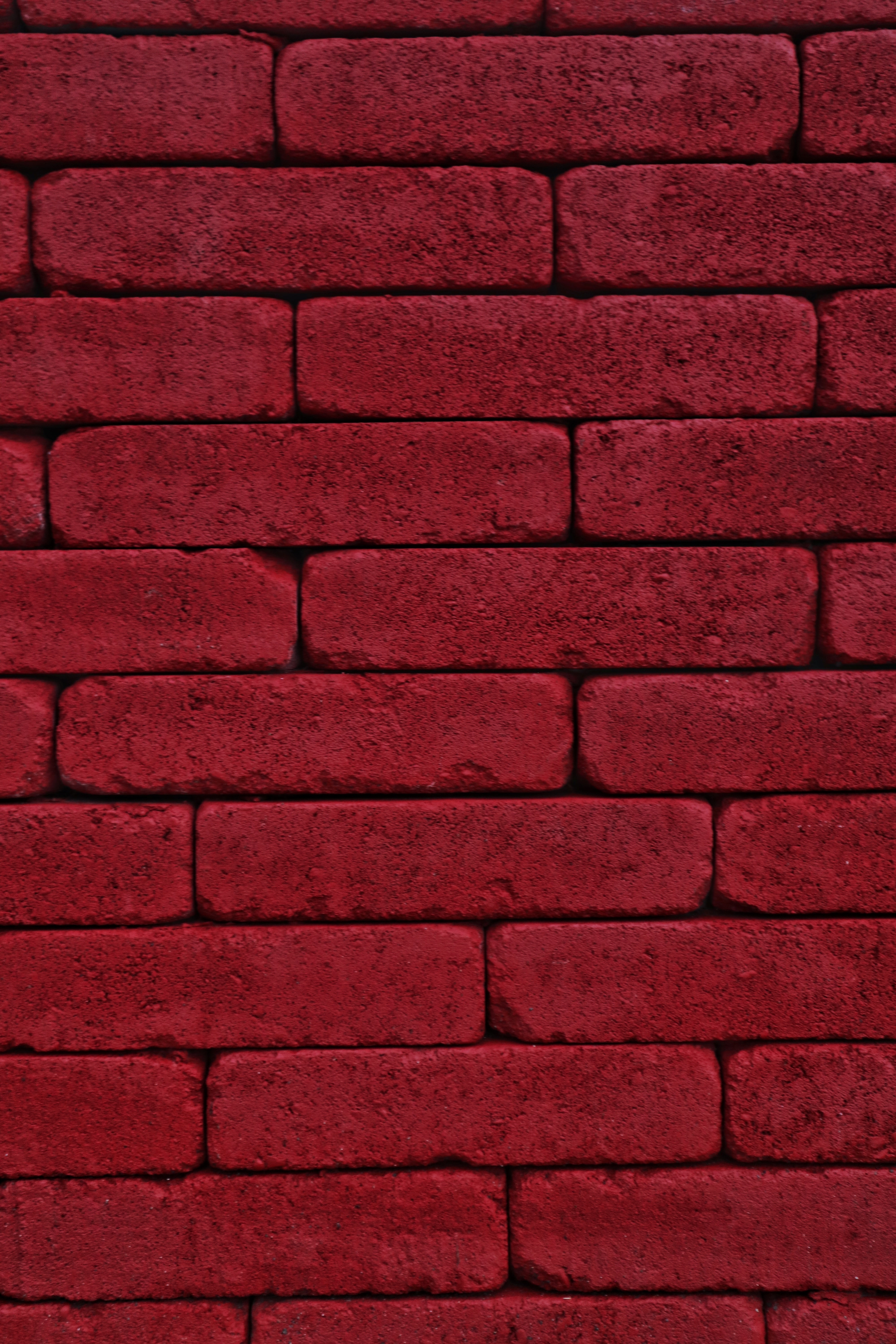 brick wall, textures, red, texture, wall, bricks phone background