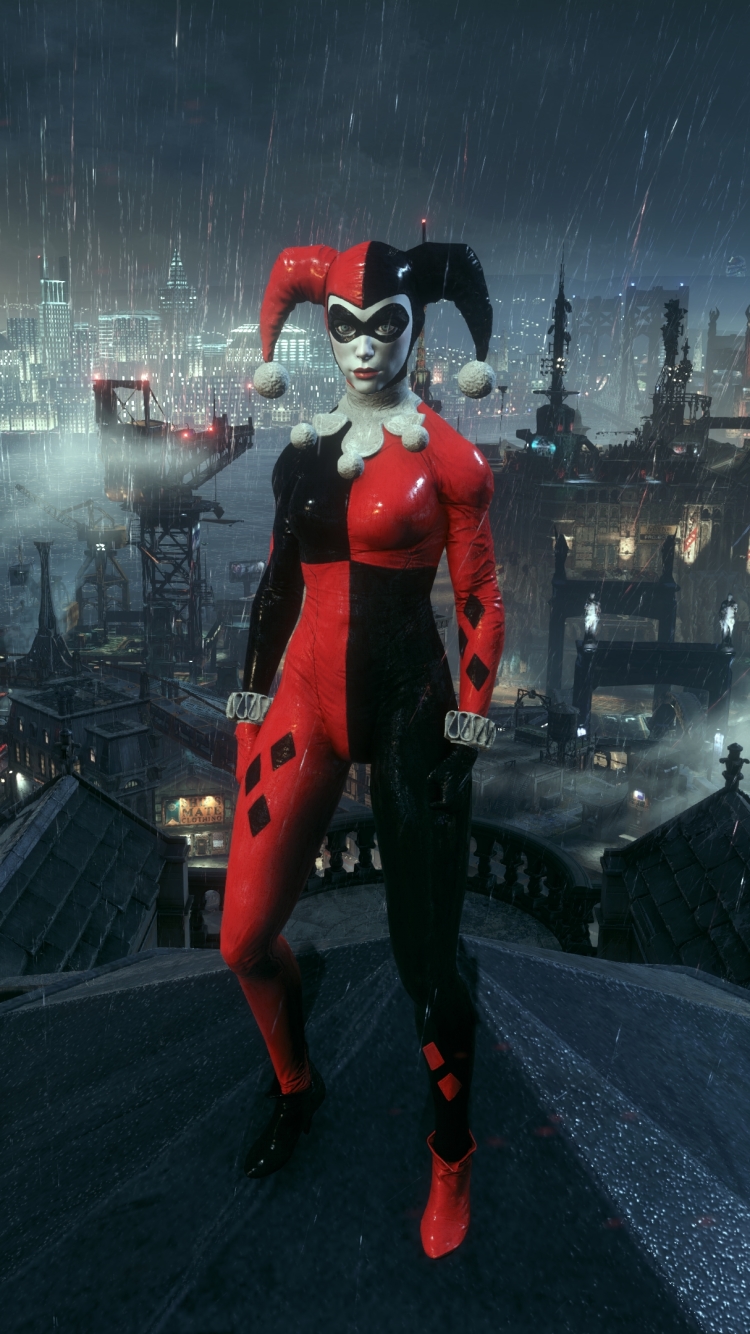 Handy-Wallpaper Batman, Computerspiele, Harley Quinn, Batman: Arkham Knight kostenlos herunterladen.