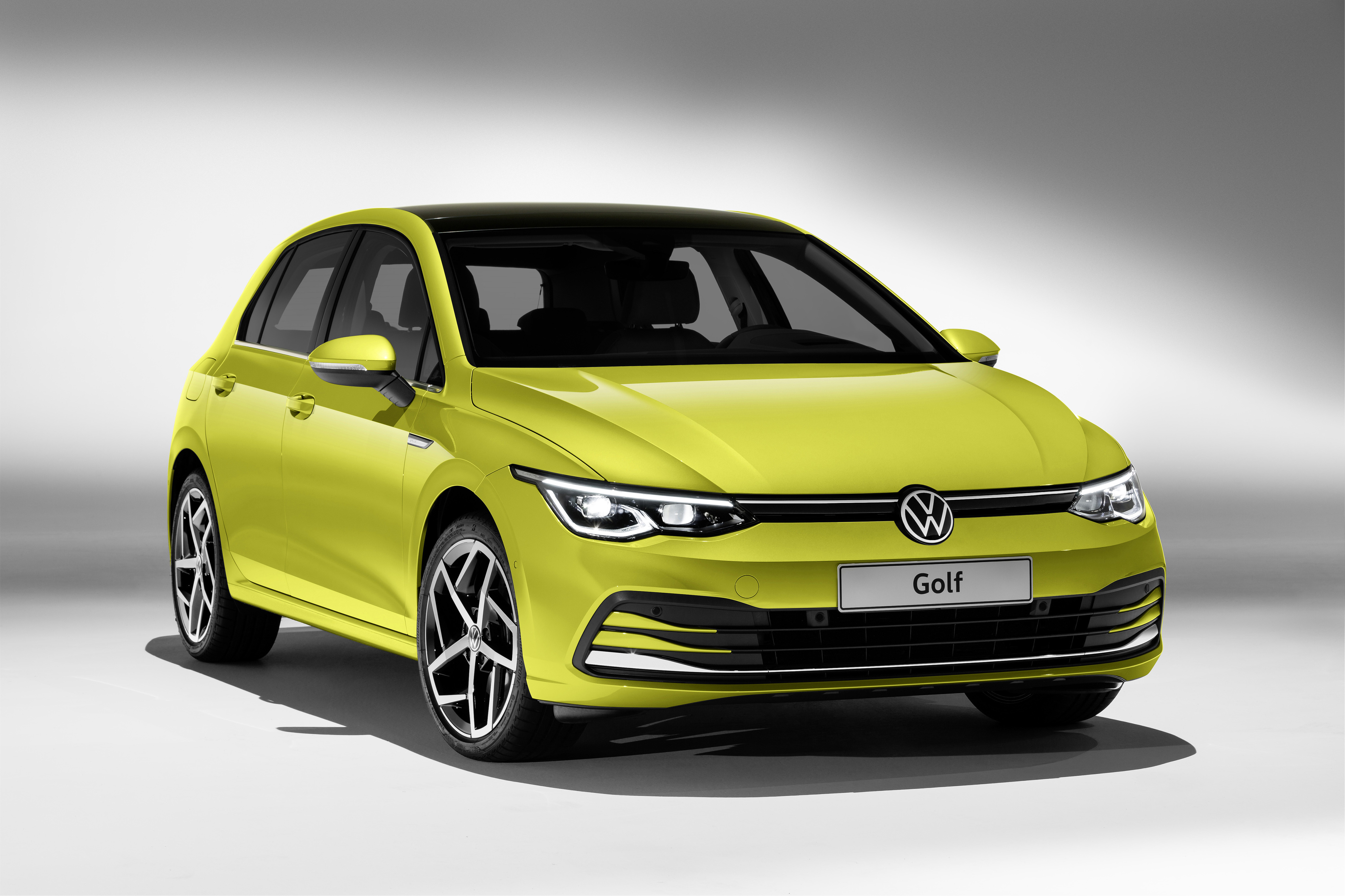 Free download wallpaper Volkswagen, Car, Volkswagen Golf, Compact Car, Vehicles, Yellow Car on your PC desktop