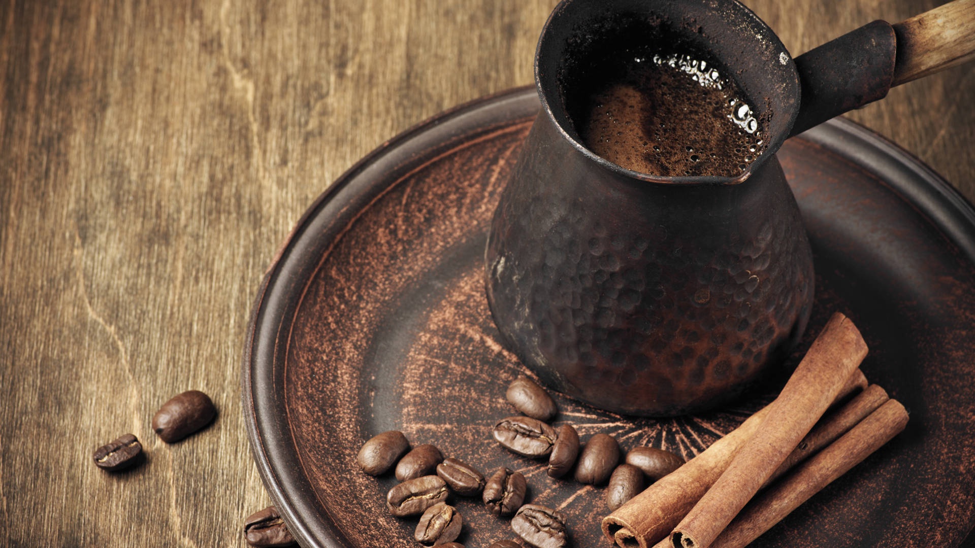 Download mobile wallpaper Food, Coffee, Cinnamon, Drink for free.
