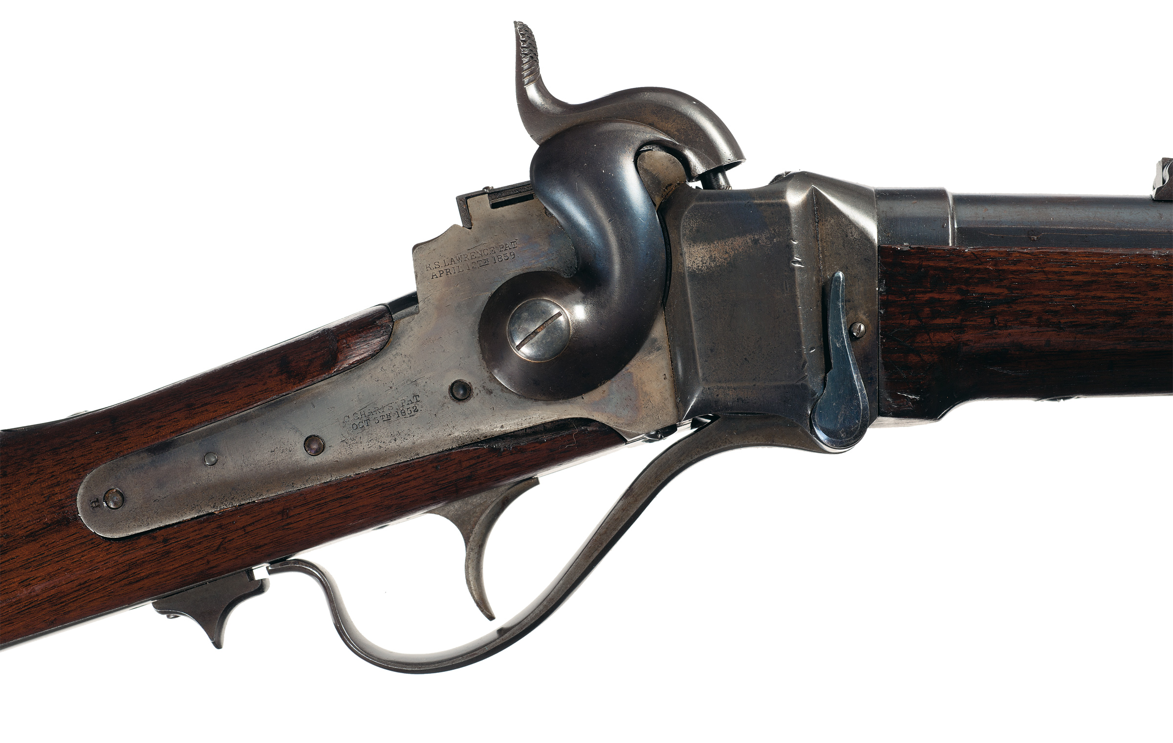 Скачать обои бесплатно Оружие, Винтовка Sharps 1859 картинка на рабочий стол ПК