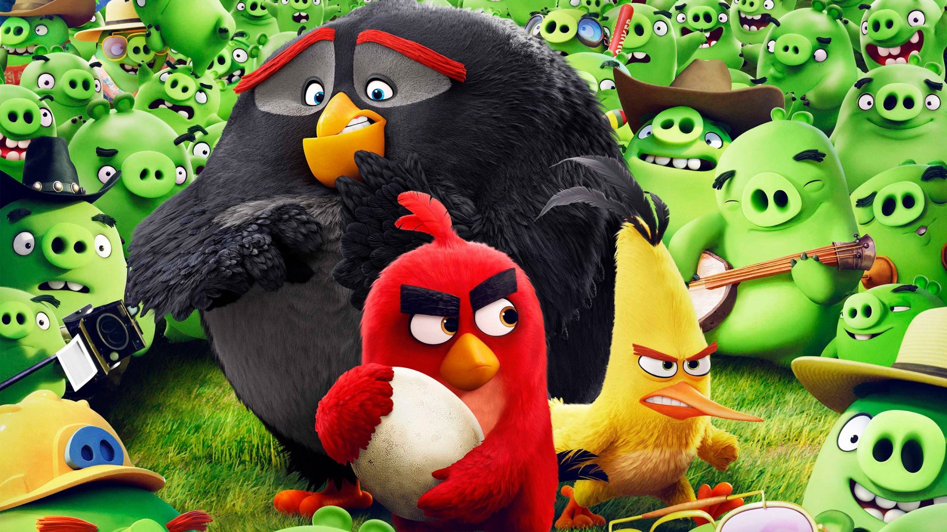 382020 Заставки и Обои Angry Birds В Кино на телефон. Скачать  картинки бесплатно
