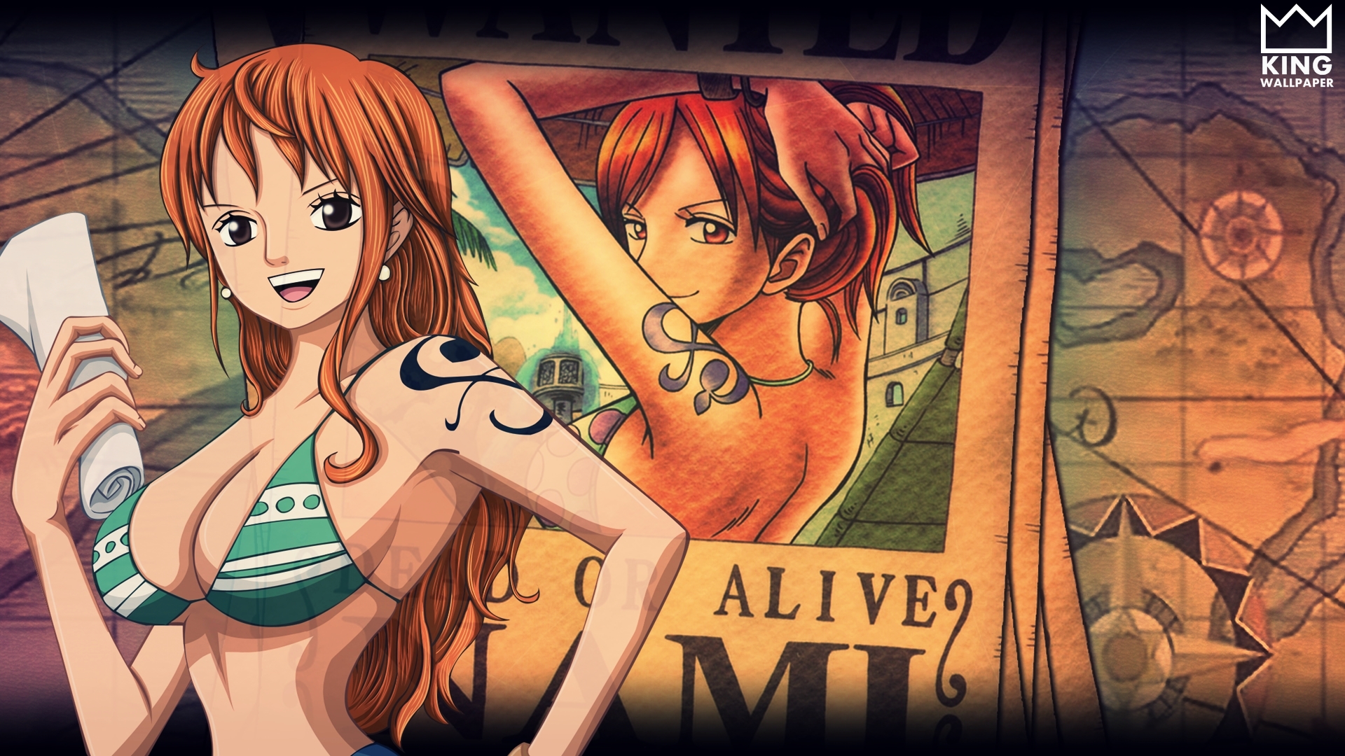 Laden Sie das Animes, One Piece, Nami (Einteiler)-Bild kostenlos auf Ihren PC-Desktop herunter