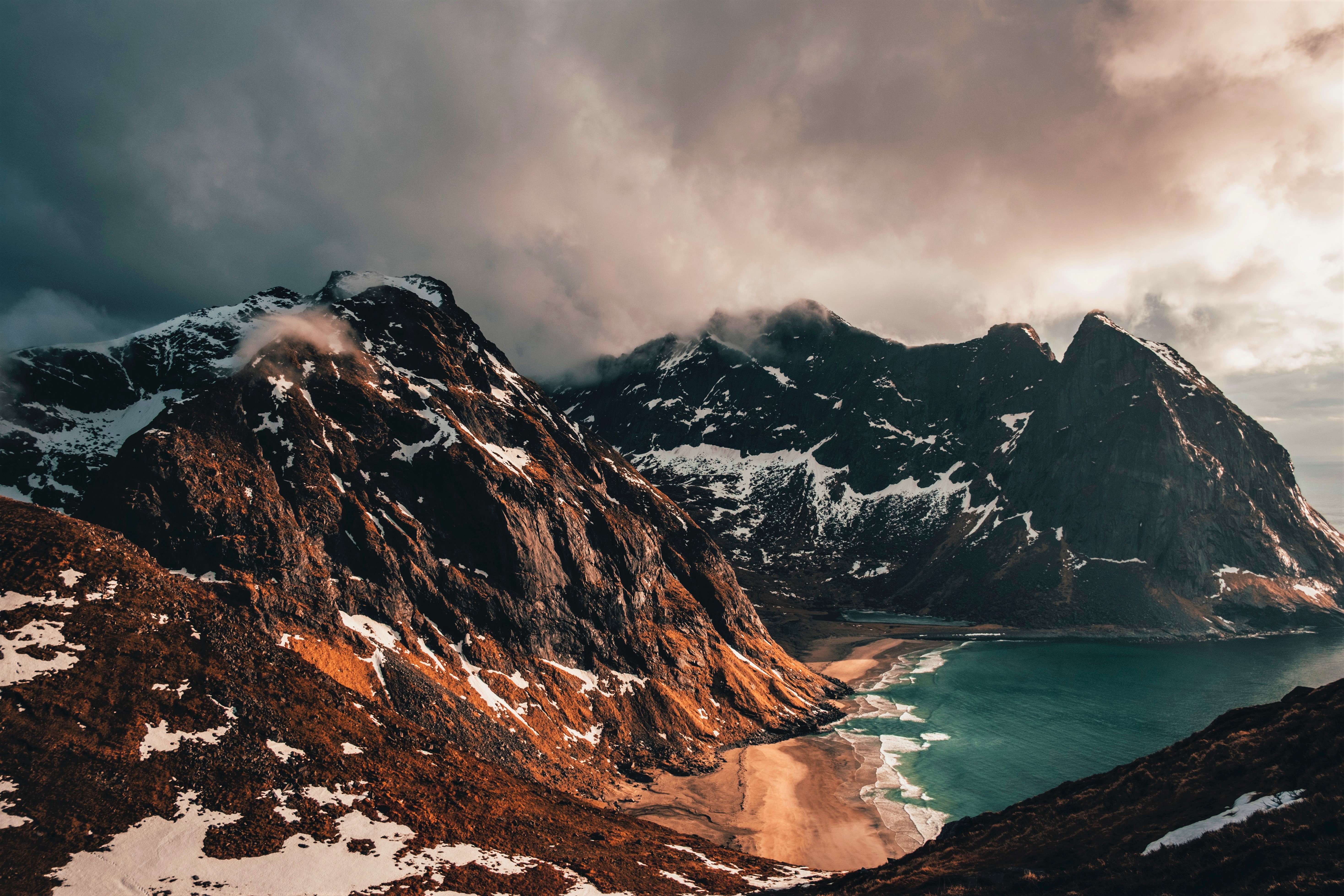 Téléchargez des papiers peints mobile Montagnes, Mer, Montagne, Océan, Nuage, Terre/nature gratuitement.