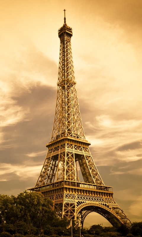 Скачать картинку Архитектура, Париж, Эйфелева Башня, Памятники, Франция, Памятник, Сделано Человеком в телефон бесплатно.