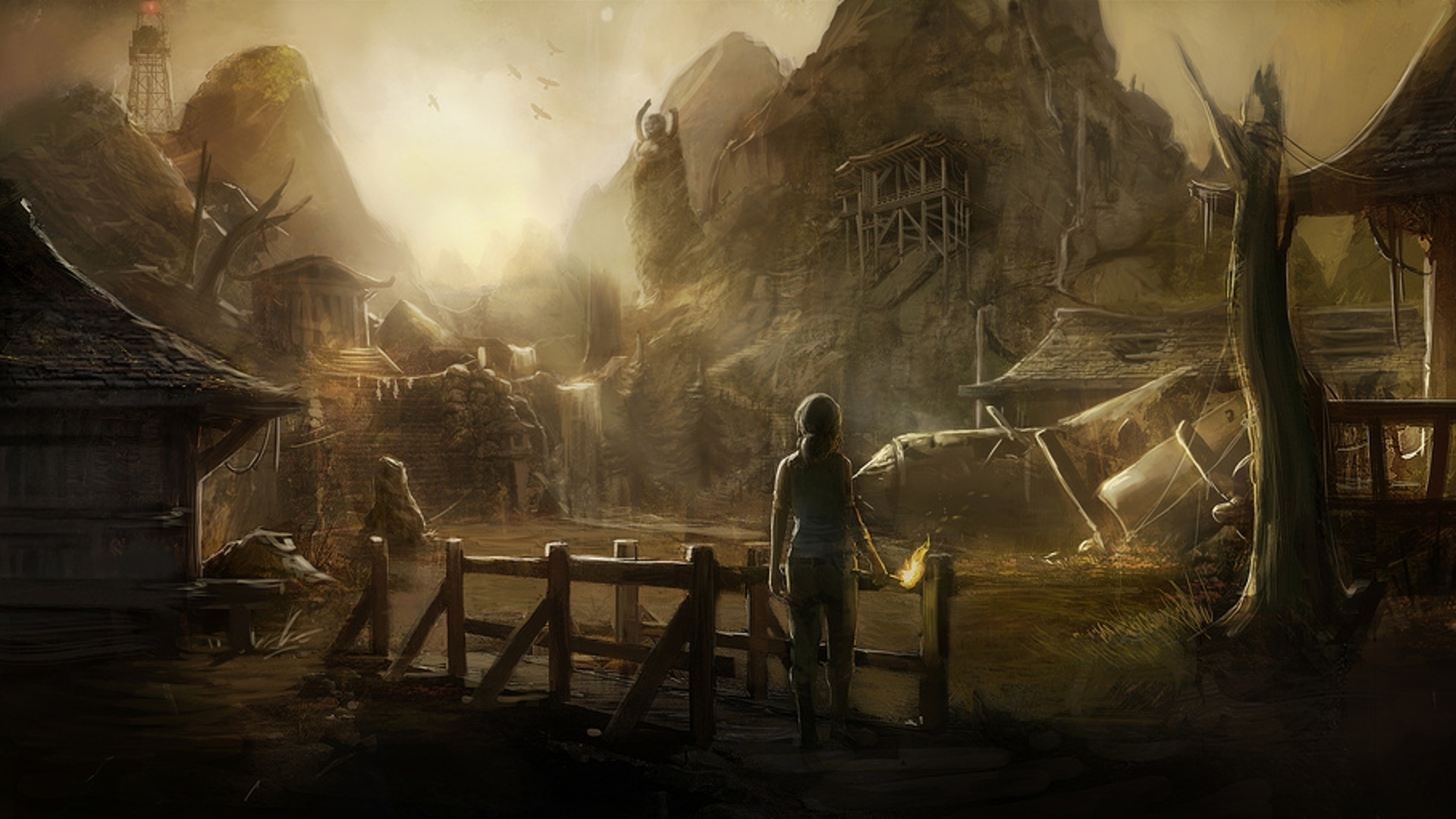 Laden Sie das Tomb Raider, Spiele-Bild kostenlos auf Ihren PC-Desktop herunter